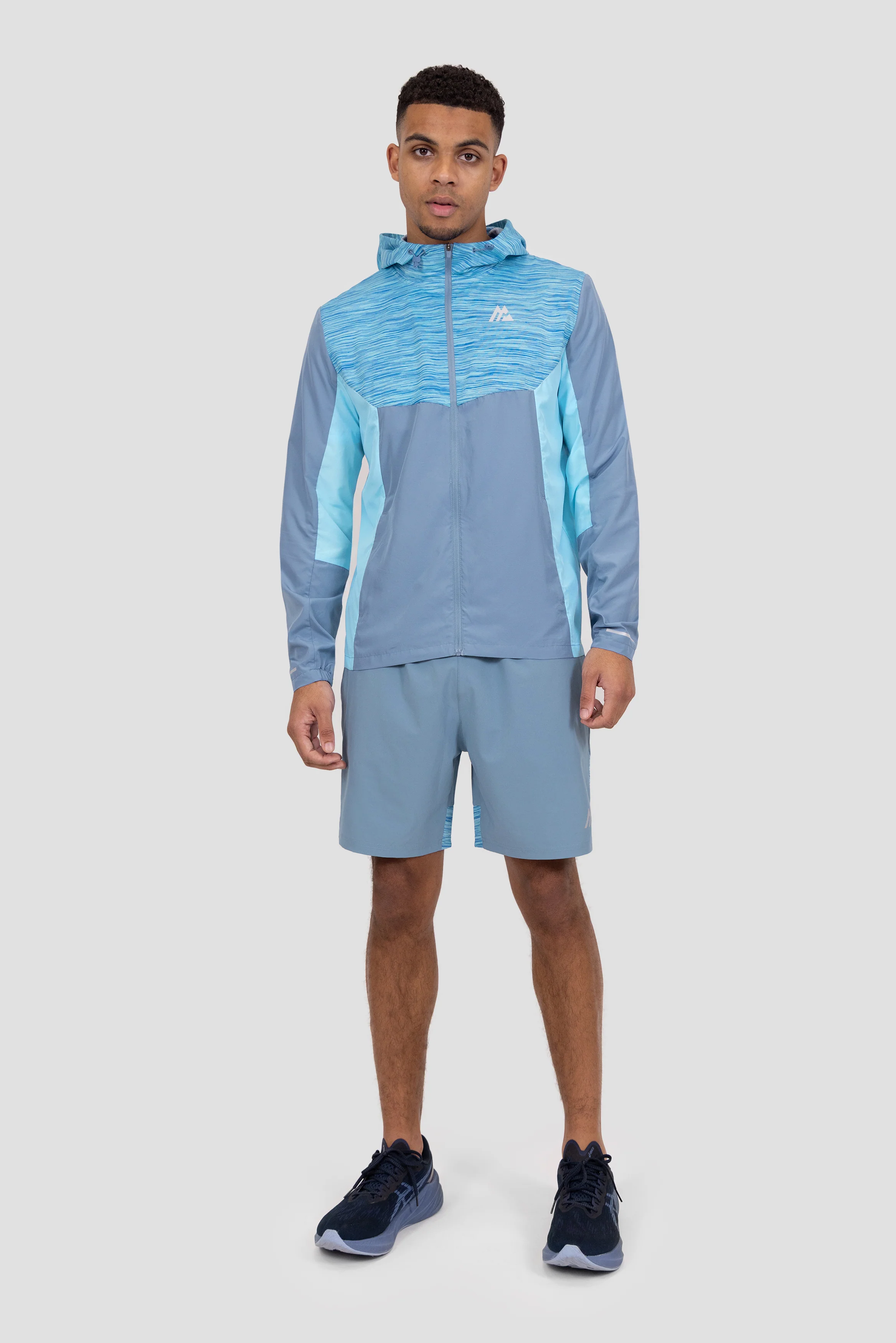 Trail Panel Short - Slate Blue/Neon Blue Multi - Image 5