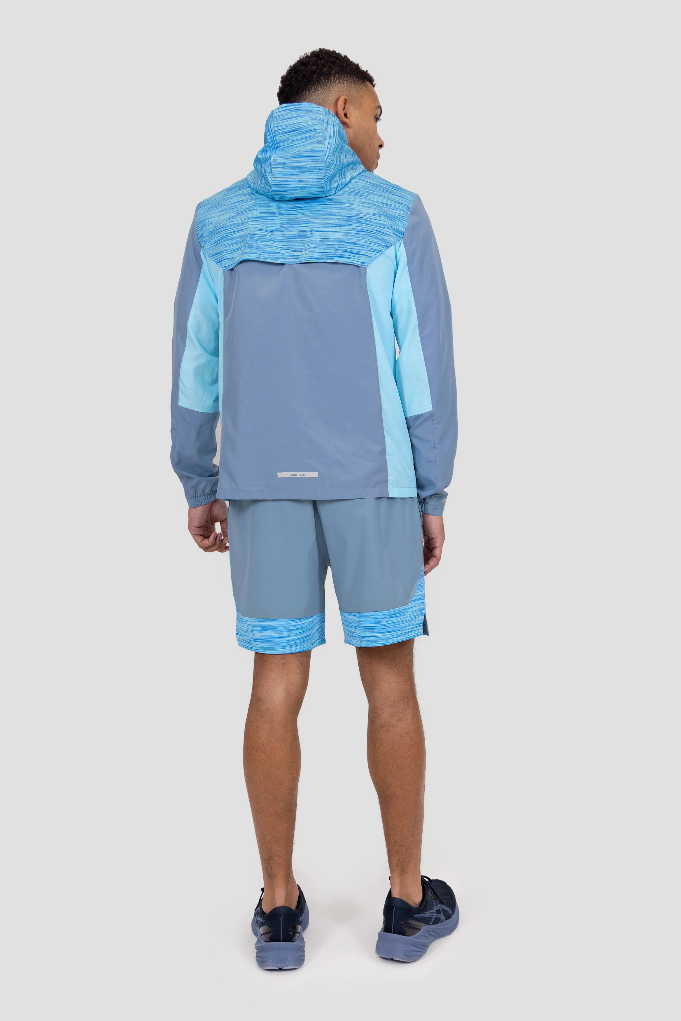 Trail Panel Short - Slate Blue/Neon Blue Multi - Image 6