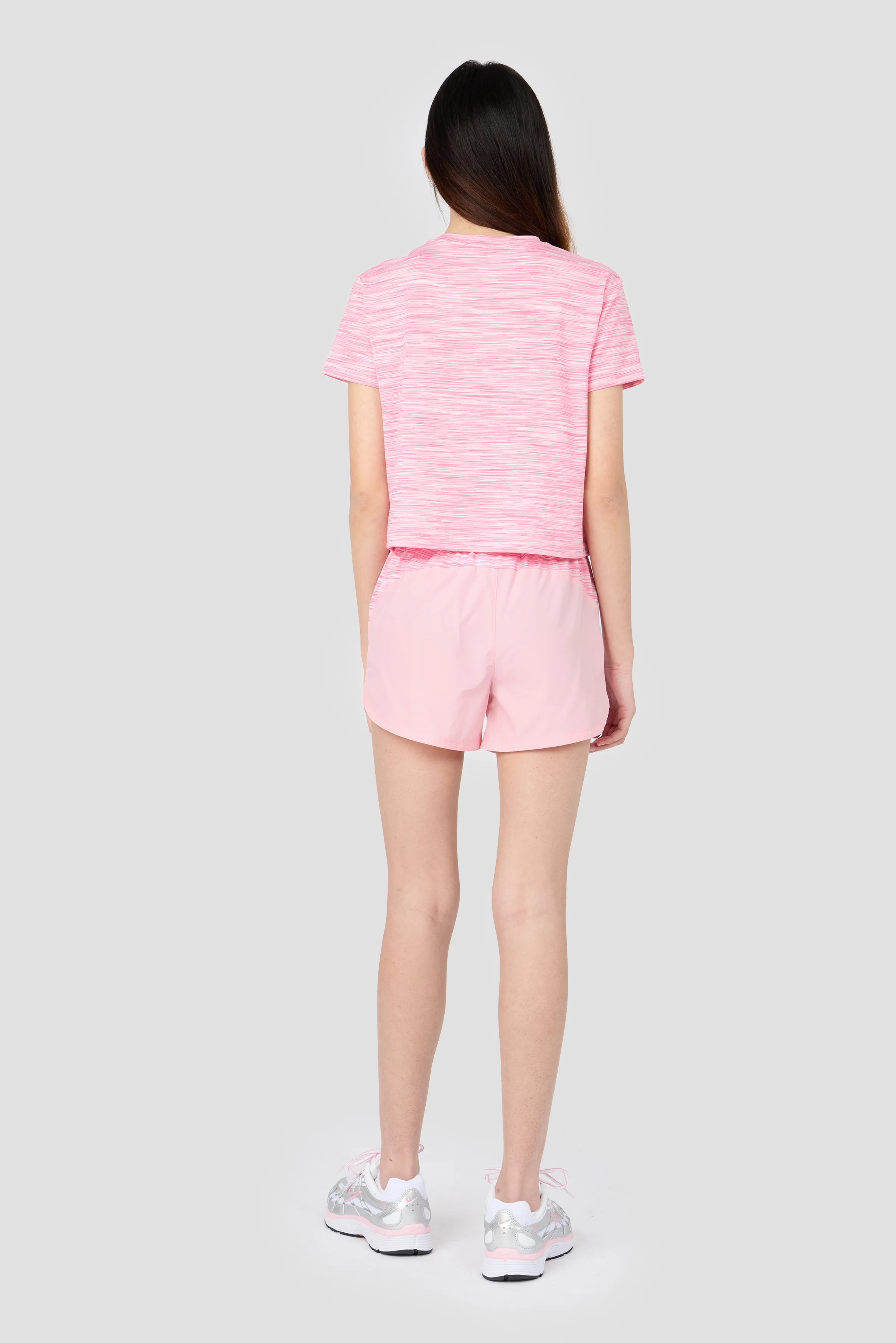 Girls Trail Panel Short - Pink Blossom Multi - Image 4