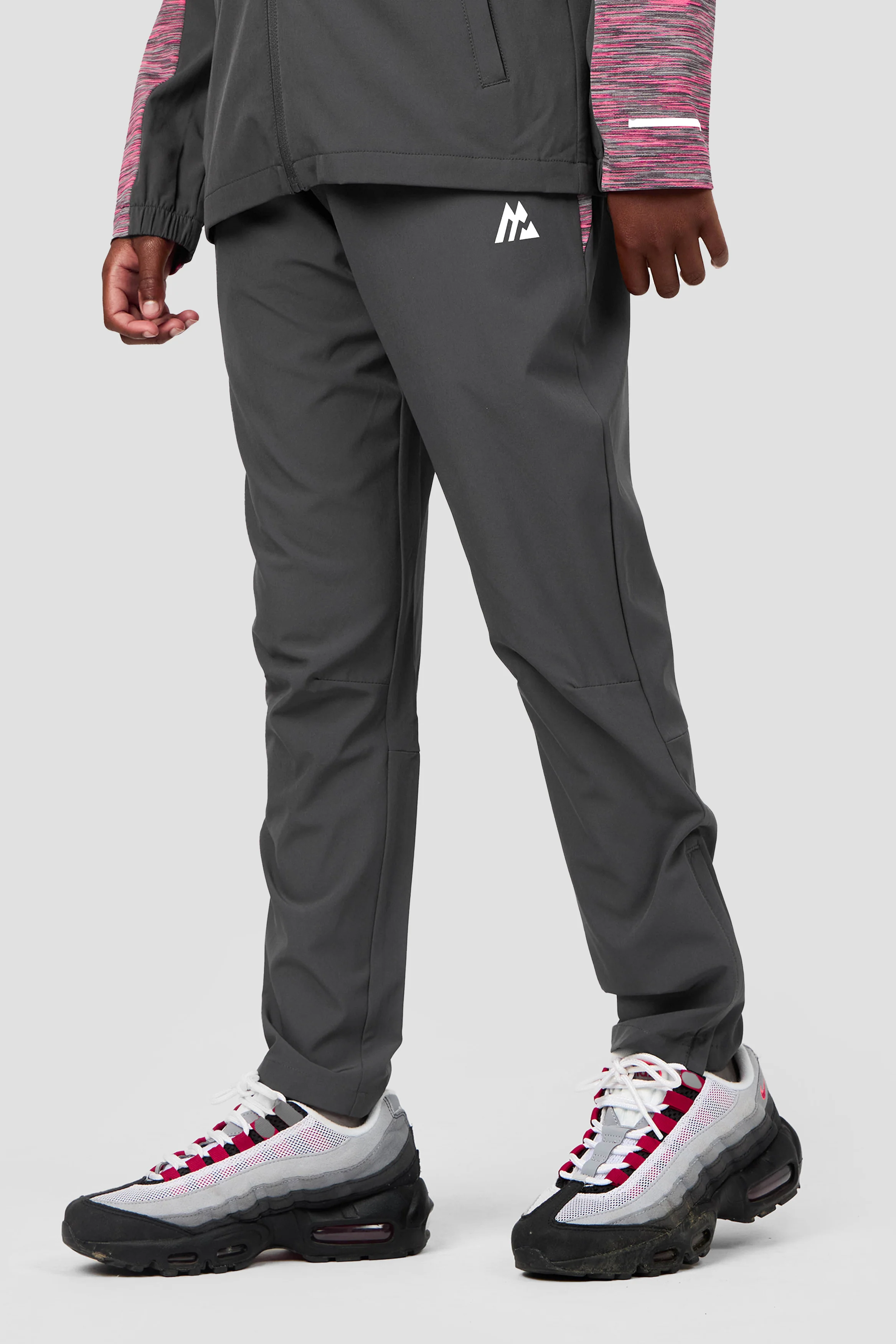 Boys Trail Woven Pant - Grey/Pink/Multi