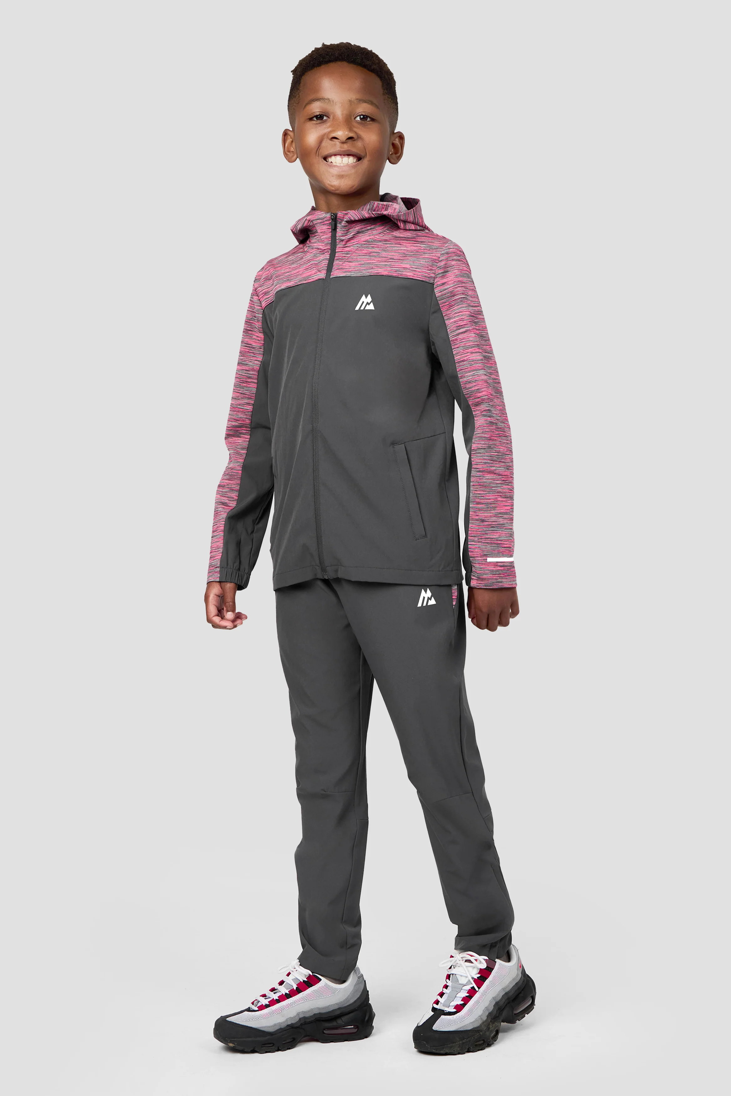 Boys Trail Woven Pant - Grey/Pink/Multi - Image 5