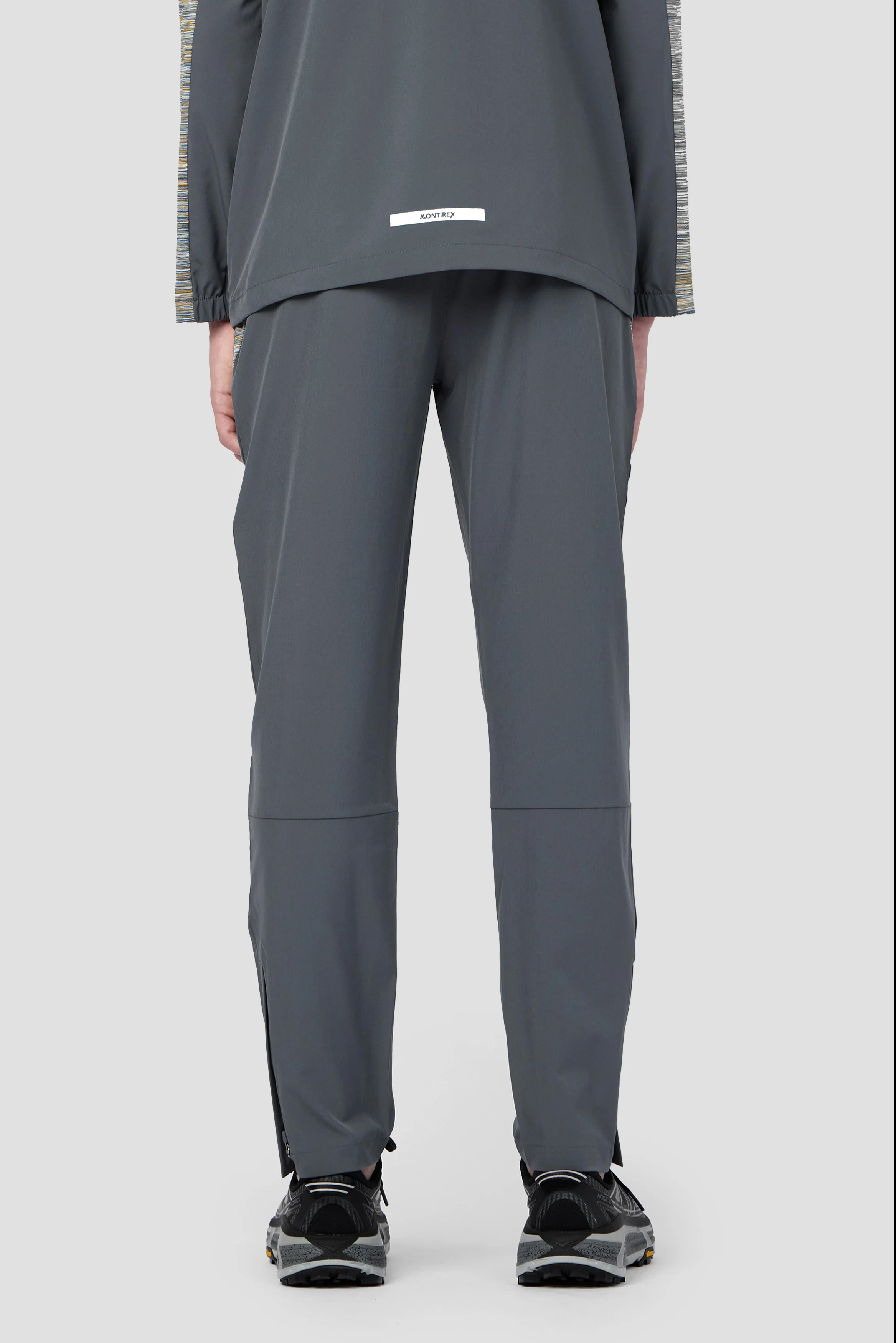 Boys Trail Woven Pant - Grey/Blue/Orange - Image 4