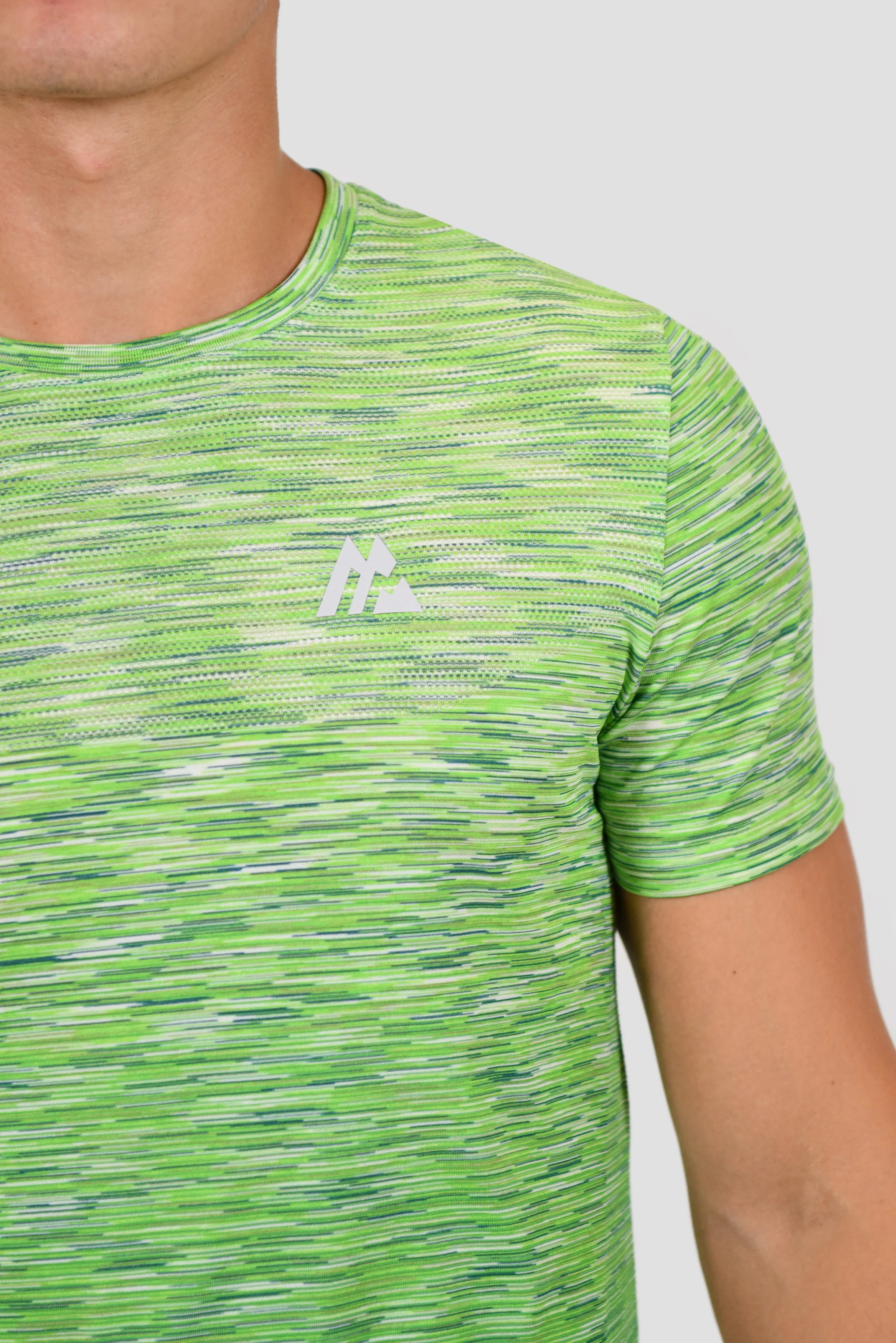 Trail Seamless T-Shirt - Green/Lime - Image 5