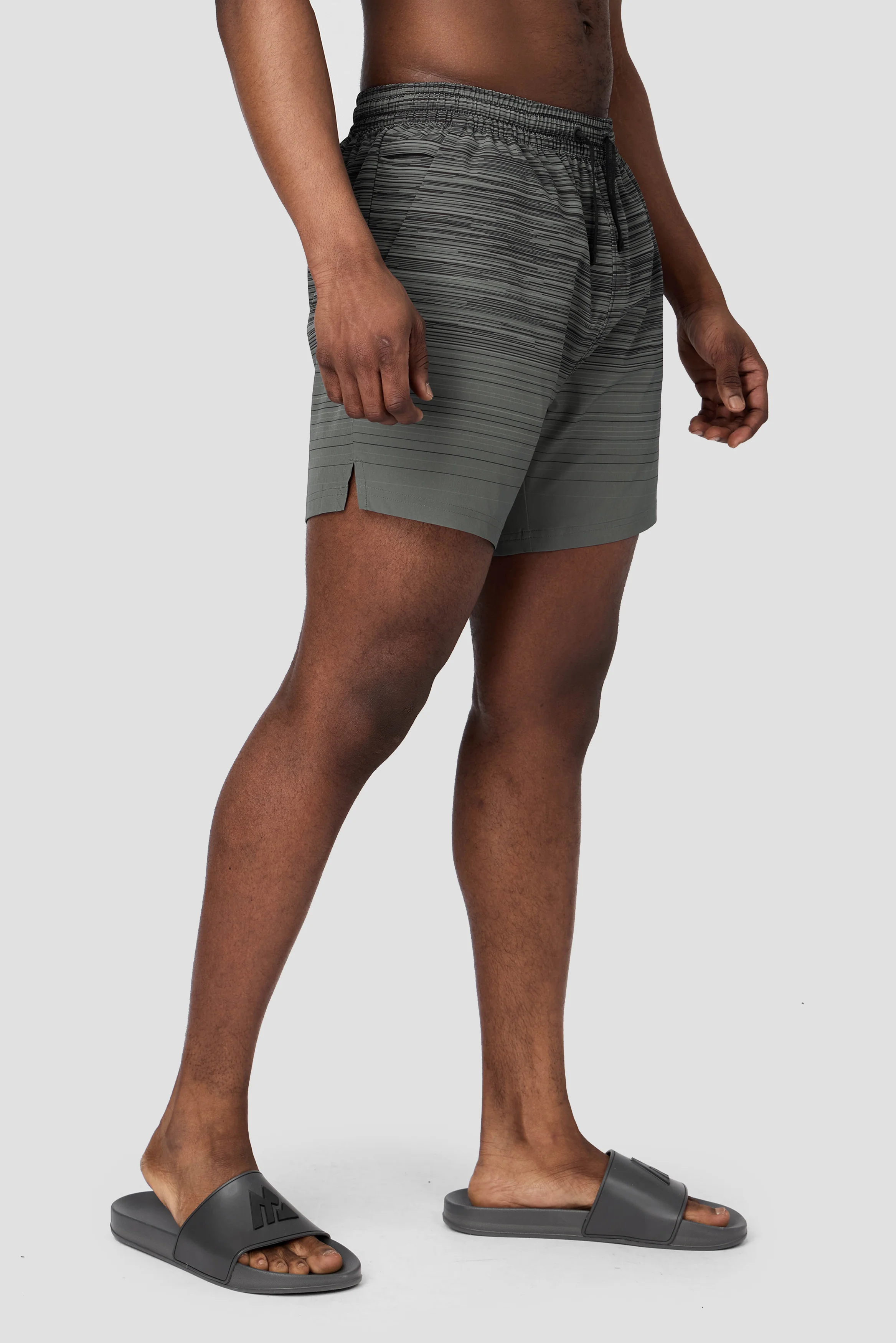 Trail Swim Short - Black/Asphalt - Image 2