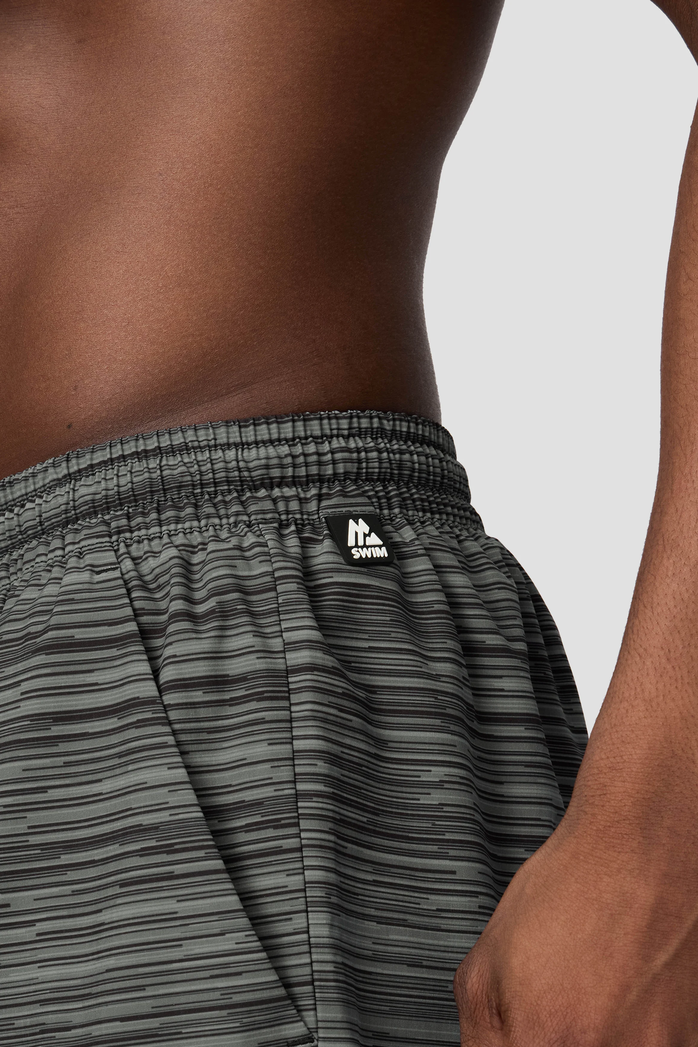 Trail Swim Short - Black/Asphalt - Image 6