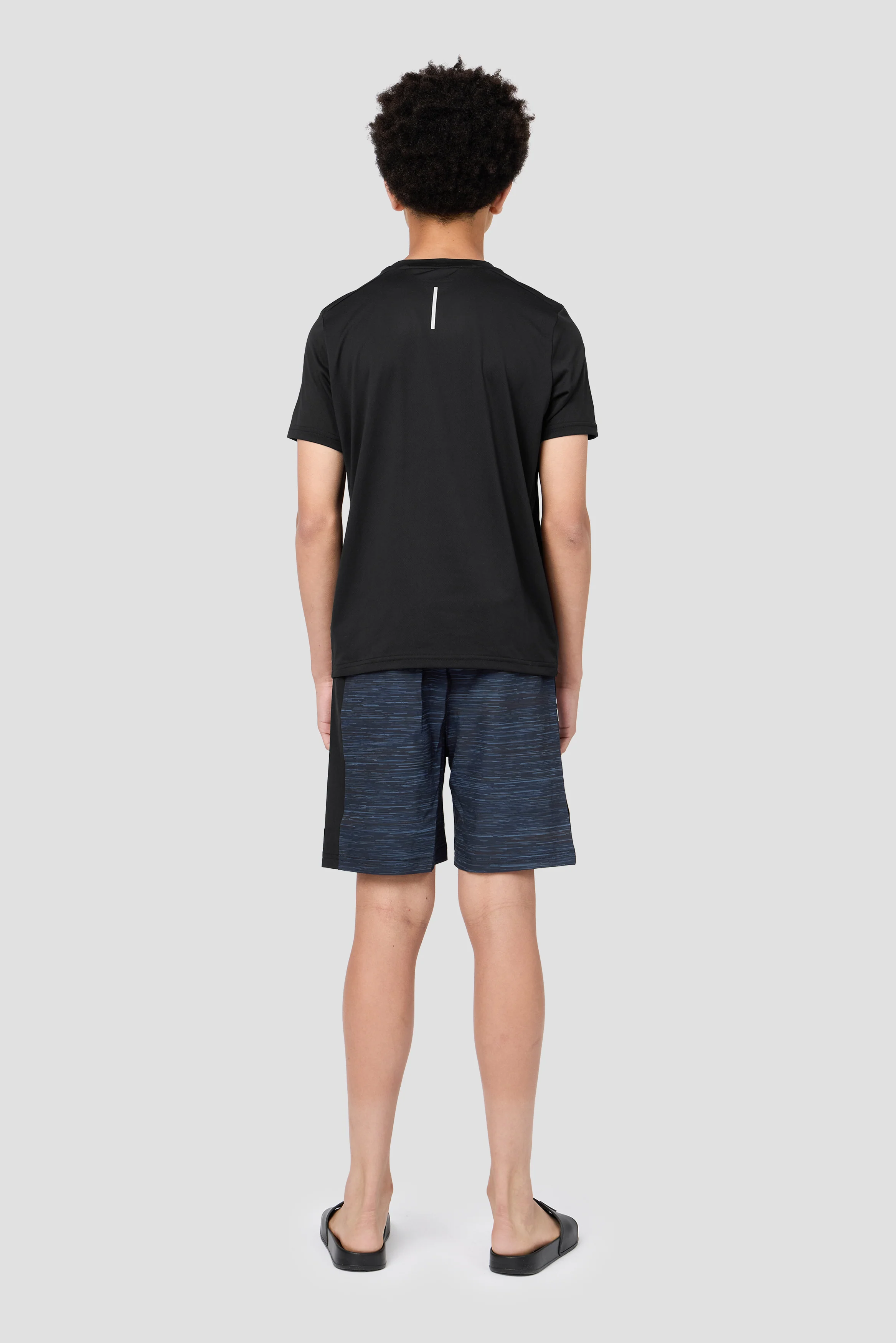 Boys Trail Swim Short - Black - Image 4