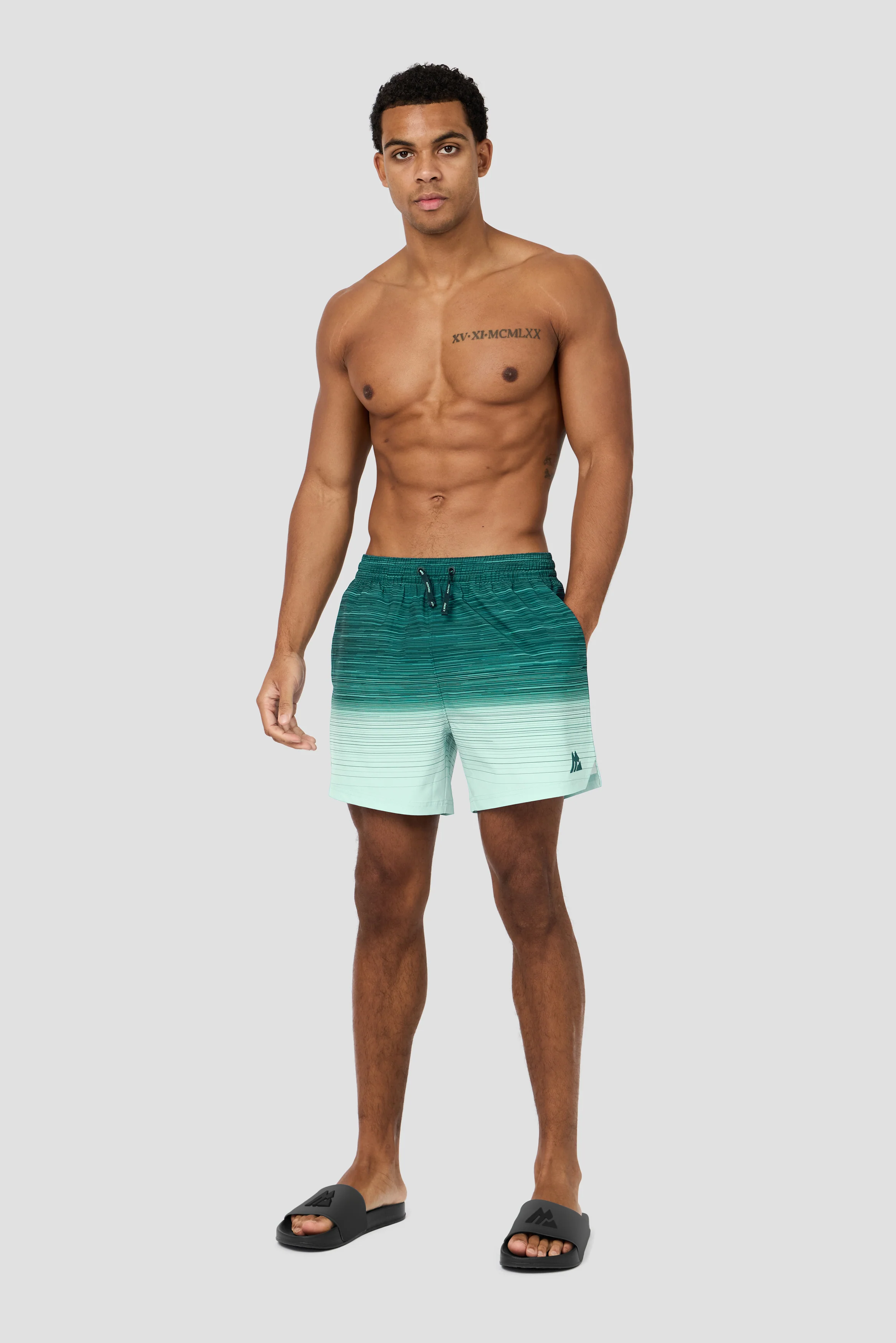 Trail Swim Short - Deep Teal/Water Spring - Image 3