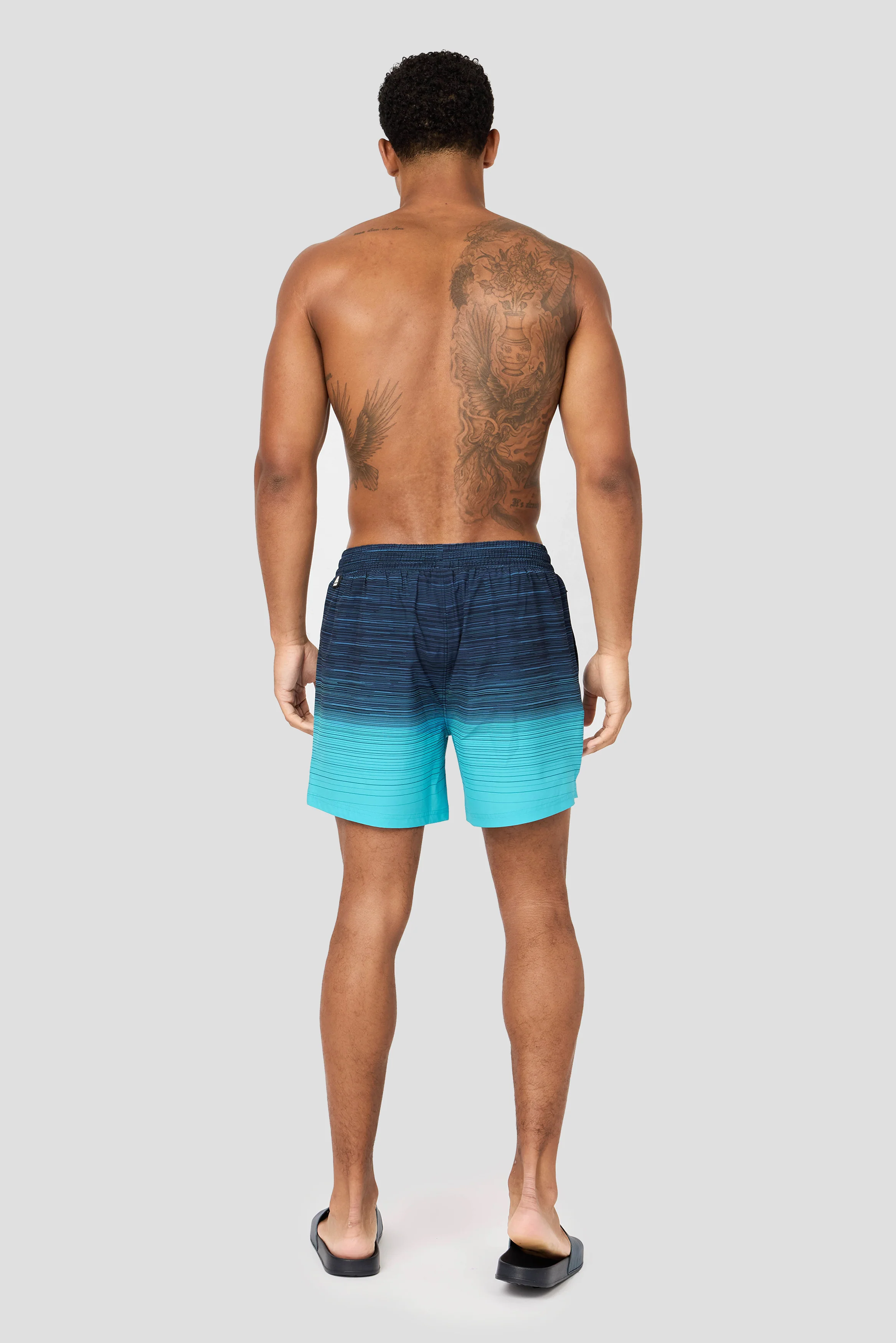 Trail Swim Short - Midnight Blue/Vivid Aqua - Image 4