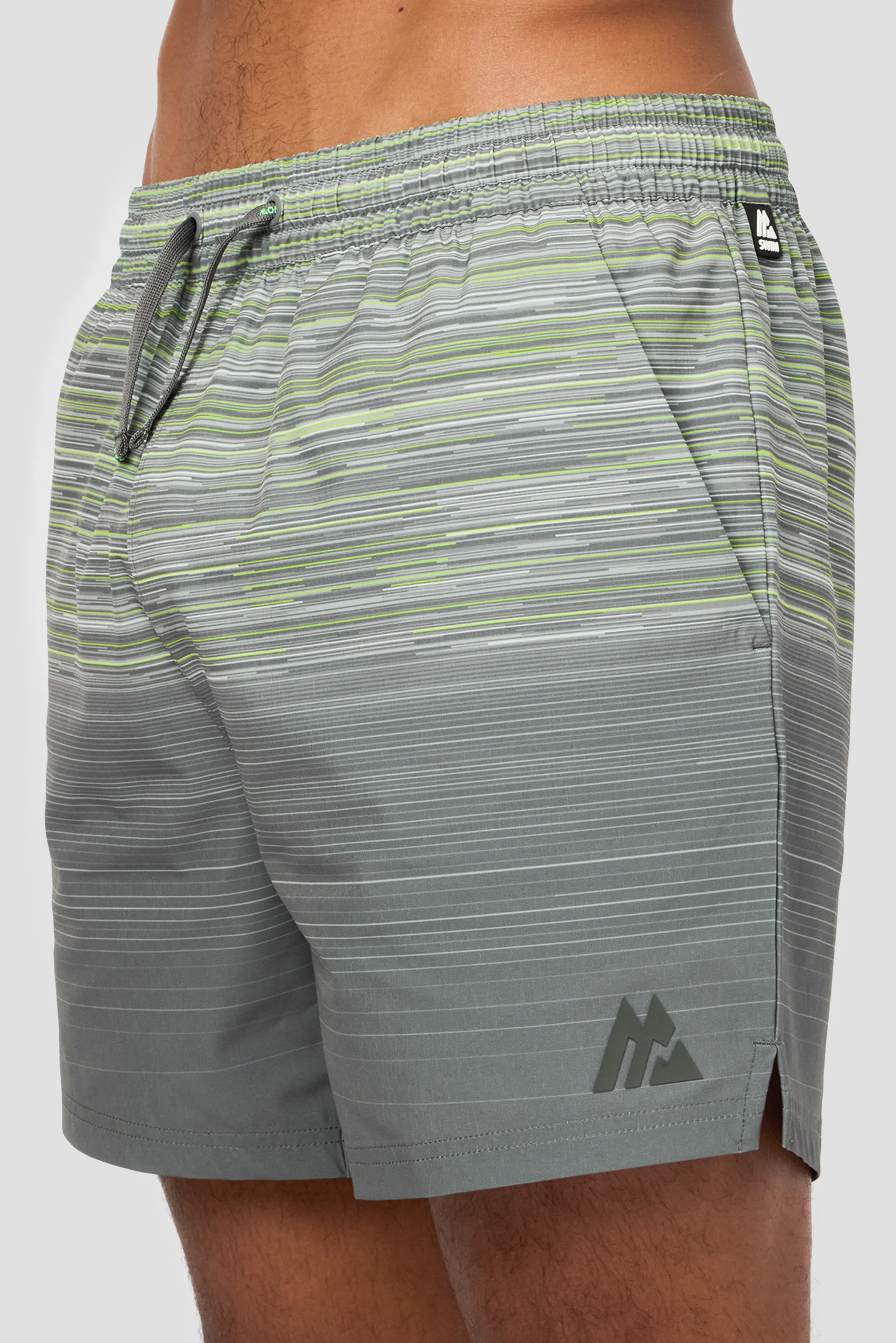 Trail Swim Short - Neon Green/Asphalt - Image 5