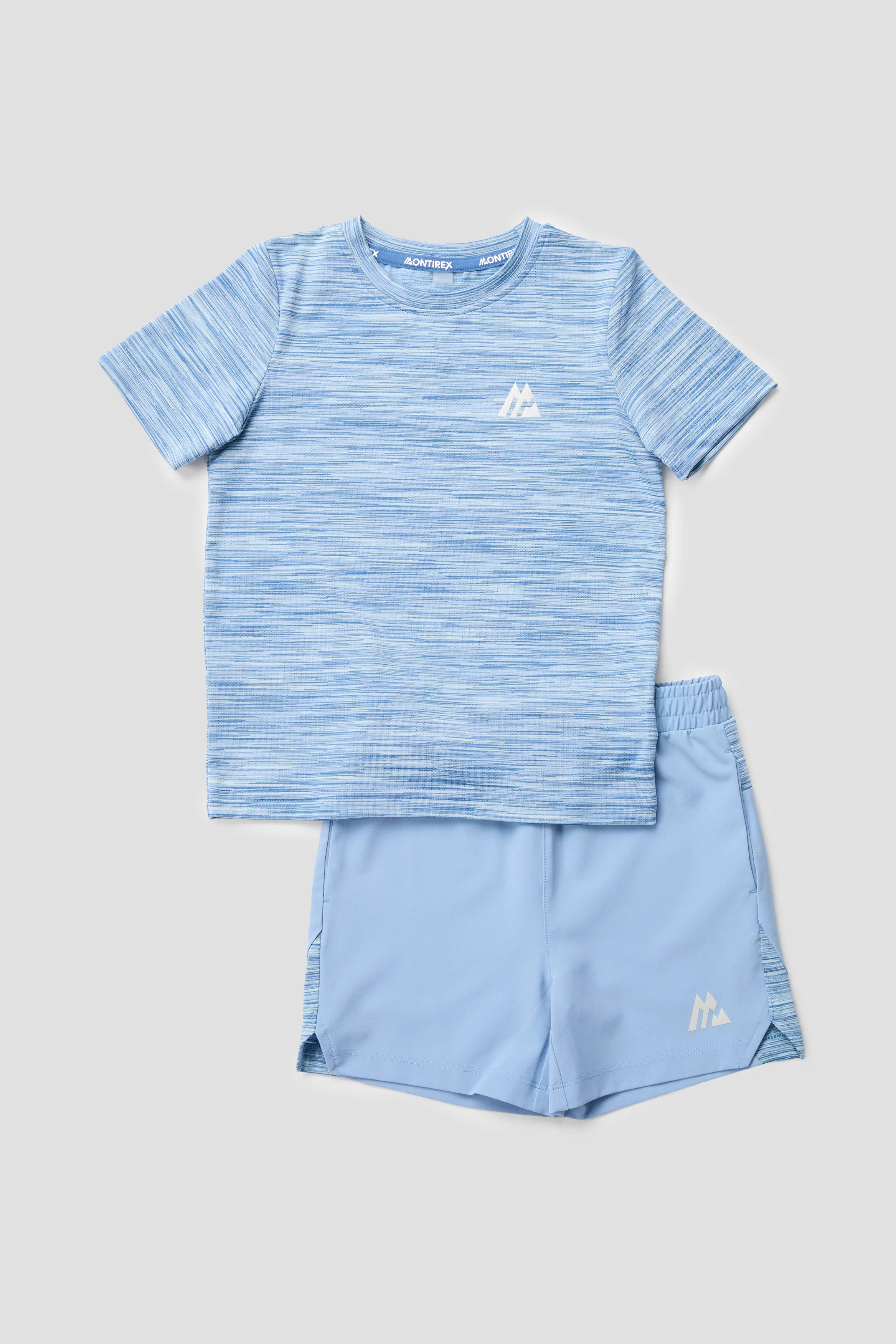 Infant Boys Trail T-Shirt/Short Set - Charcoal Blue Multi - Image 4