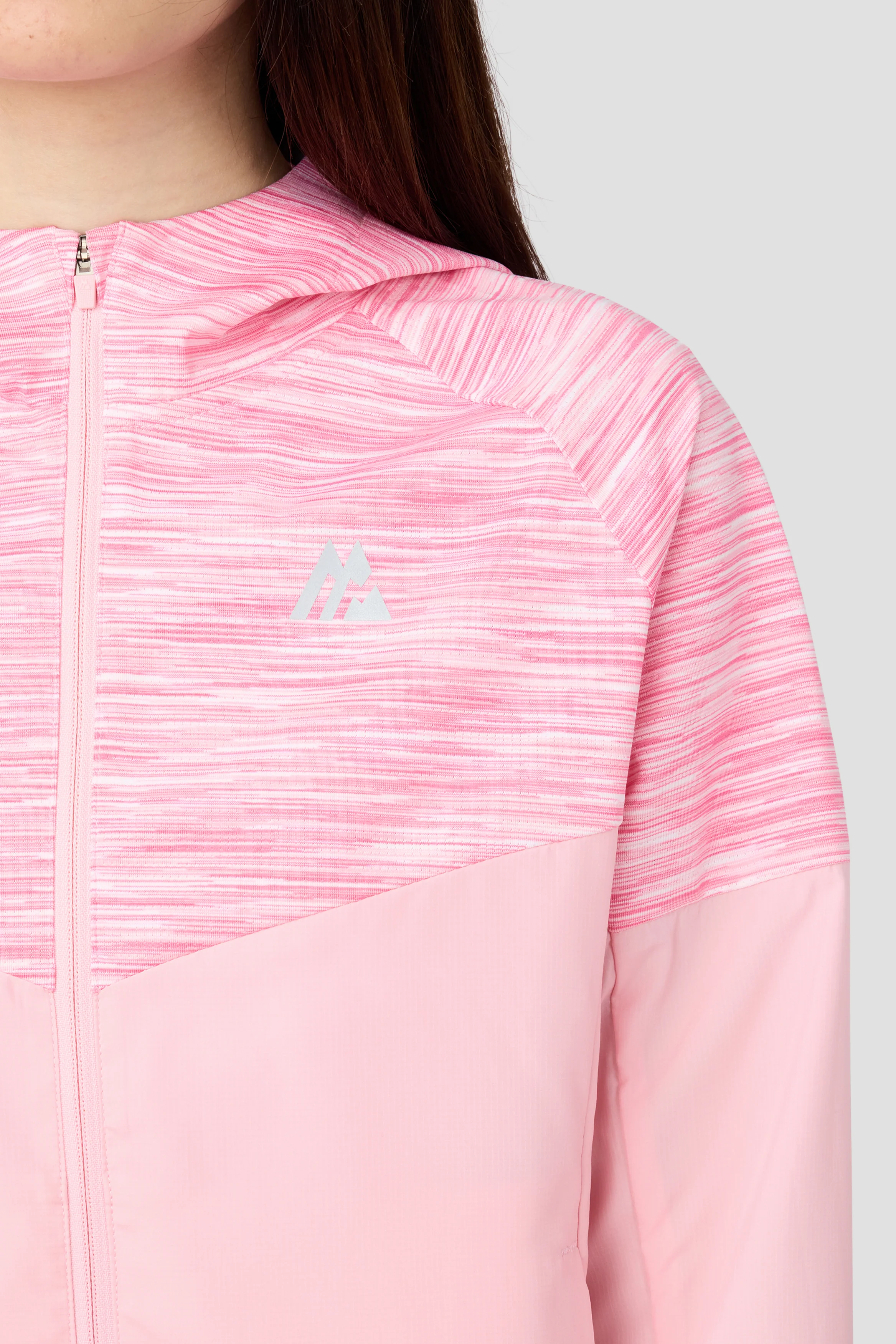 Girls Trail Windbreaker - Pink Blossom Multi - Image 3
