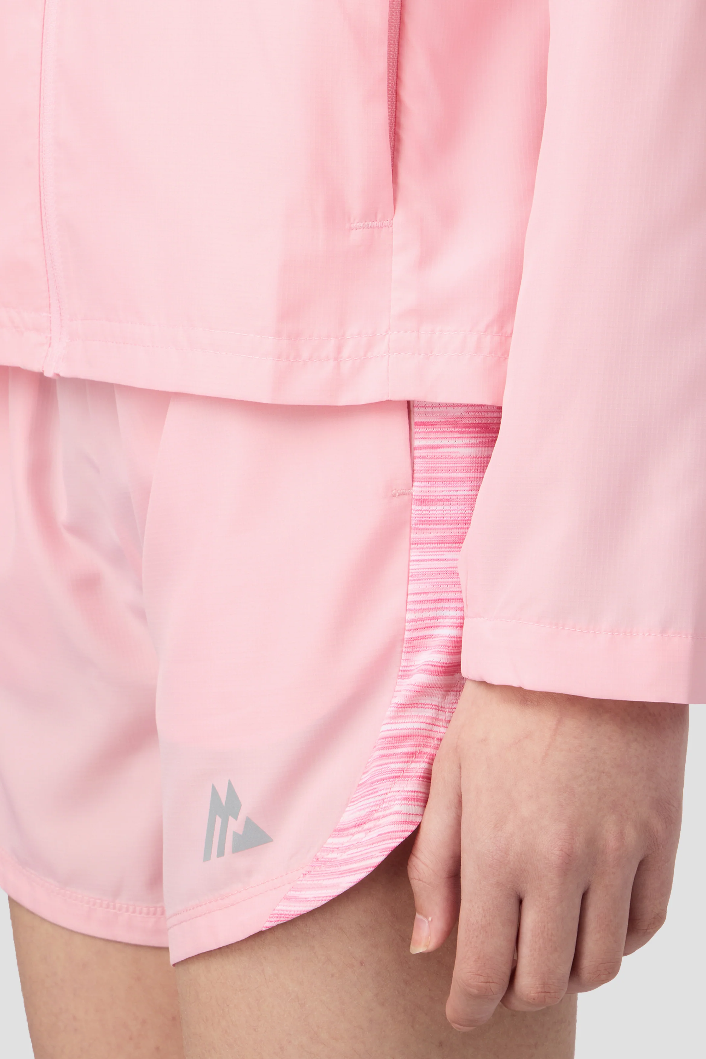 Girls Trail Windbreaker - Pink Blossom Multi - Image 4
