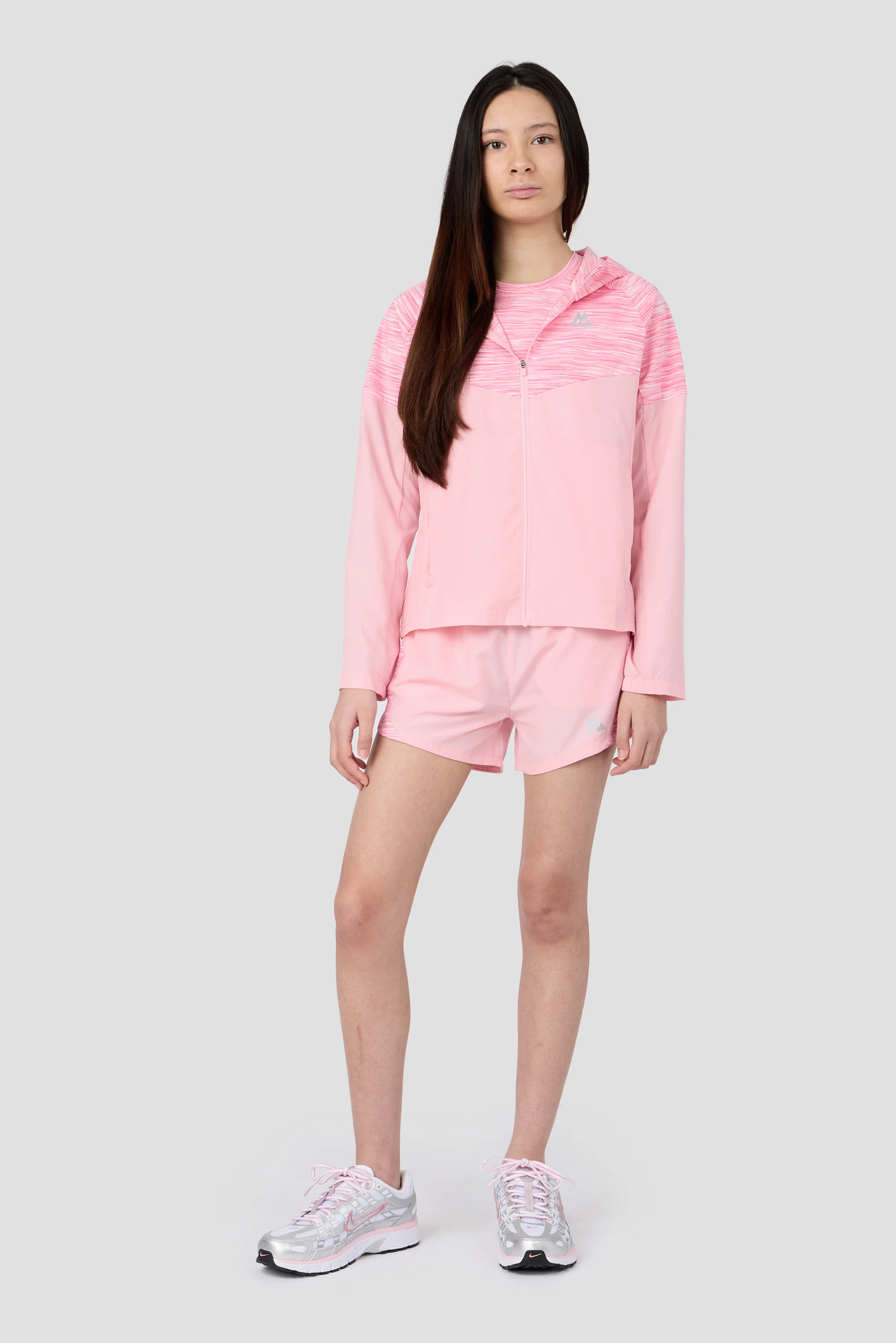 Girls Trail Windbreaker - Pink Blossom Multi - Image 7
