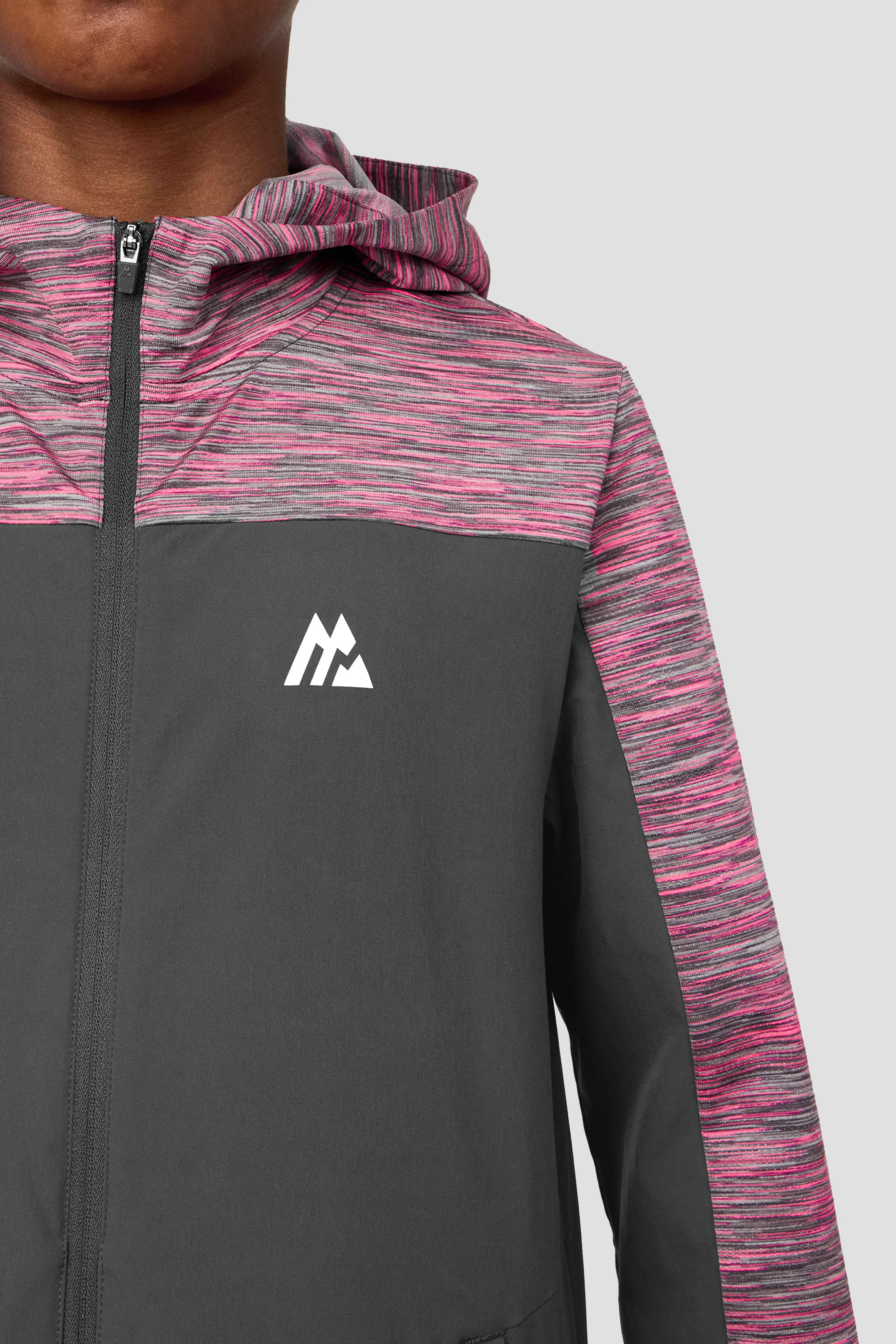 Boys Trail Windbreaker - Grey/Pink Multi - Image 5