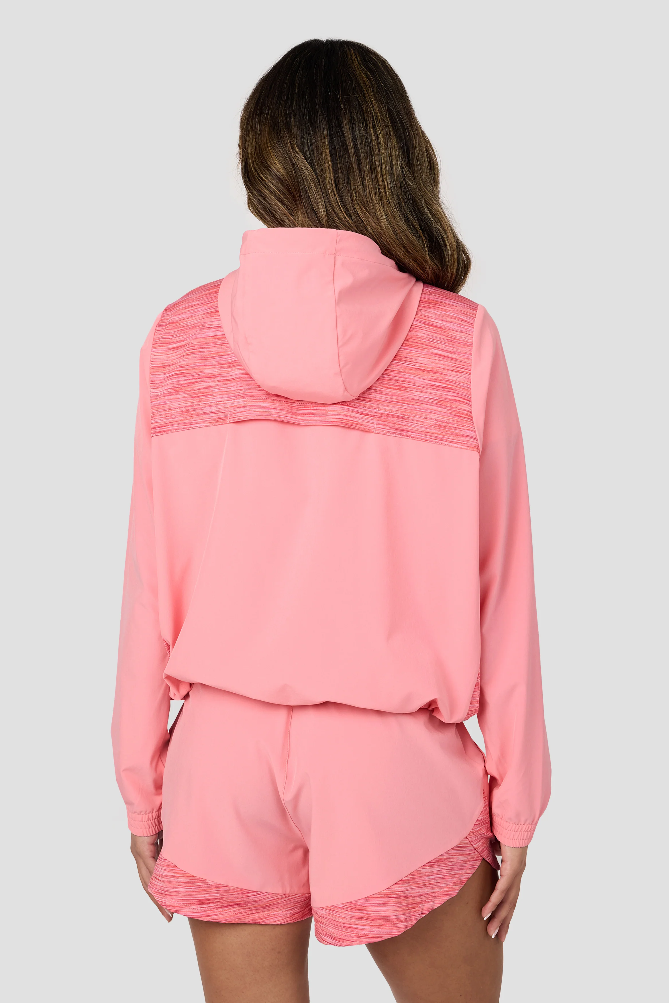 Women's Trail Windbreaker - Pink/Orange Multi - Image 3