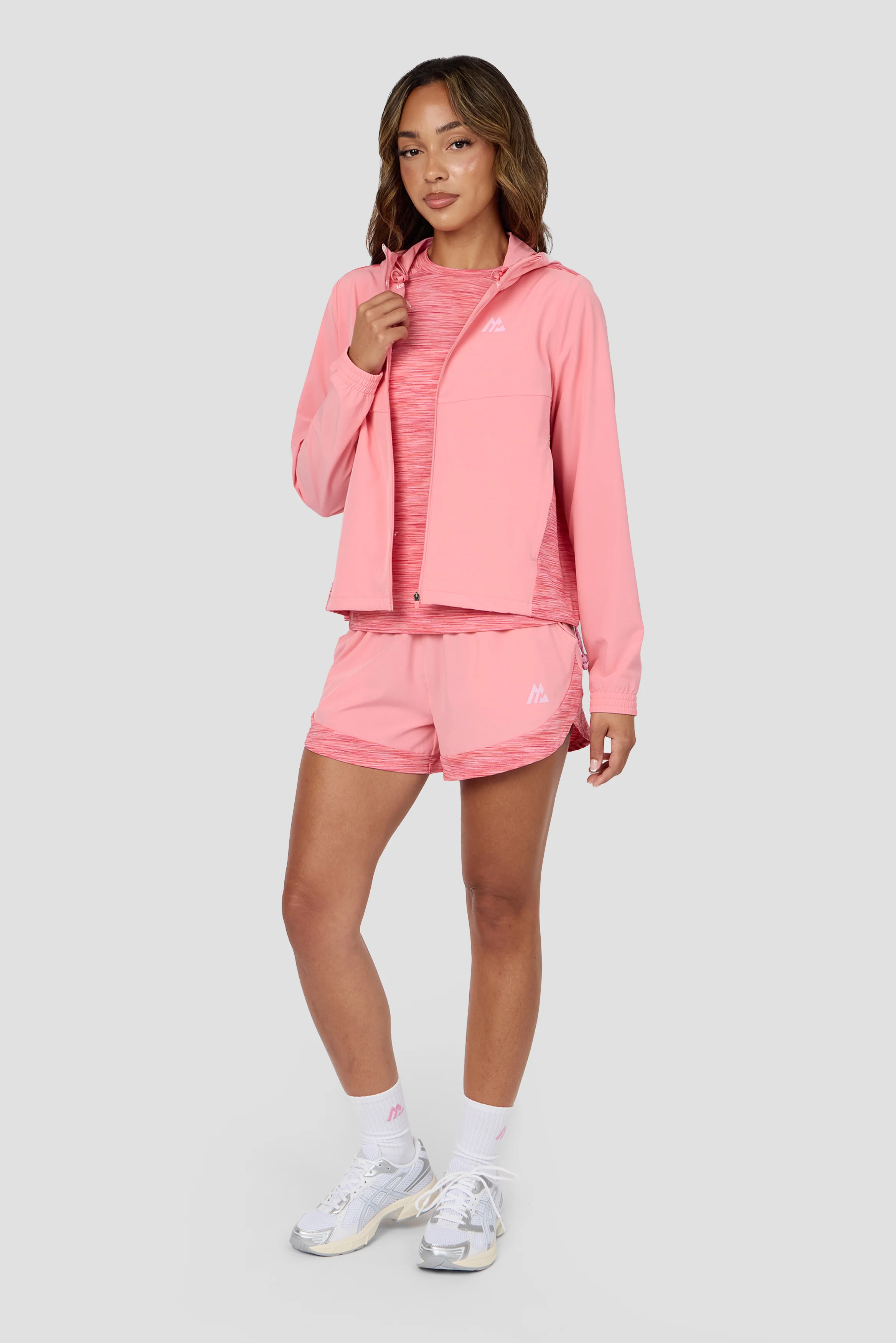 Women's Trail Windbreaker - Pink/Orange Multi - Image 4