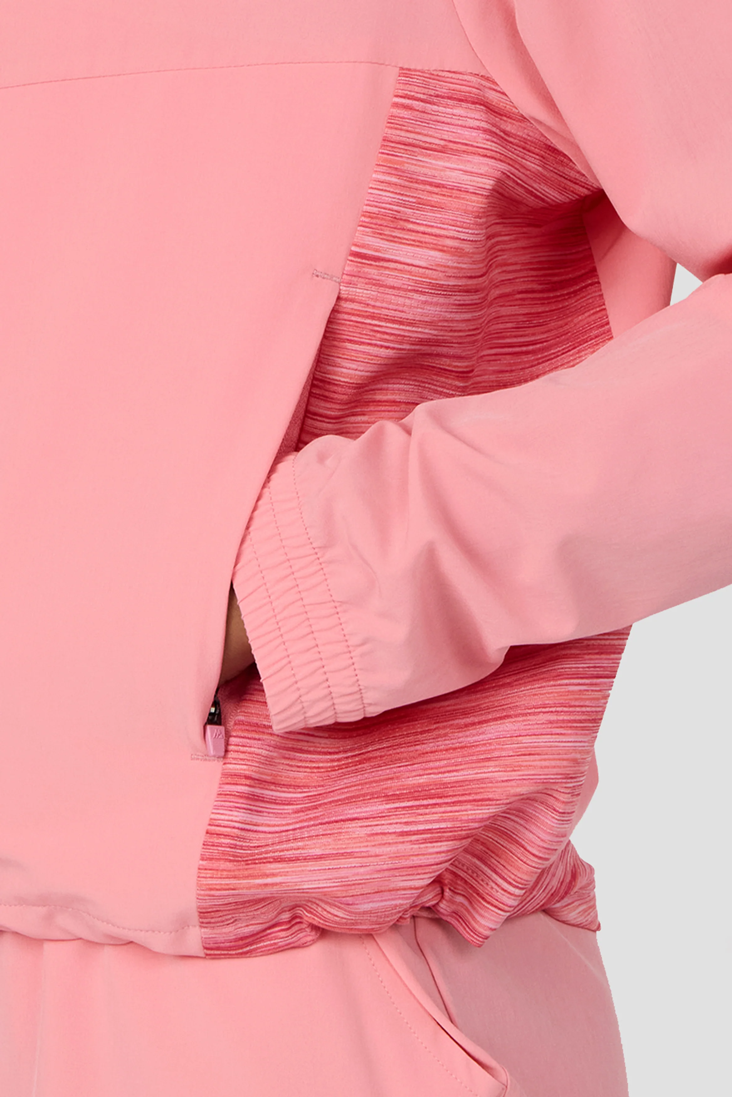 Women's Trail Windbreaker - Pink/Orange Multi - Image 7