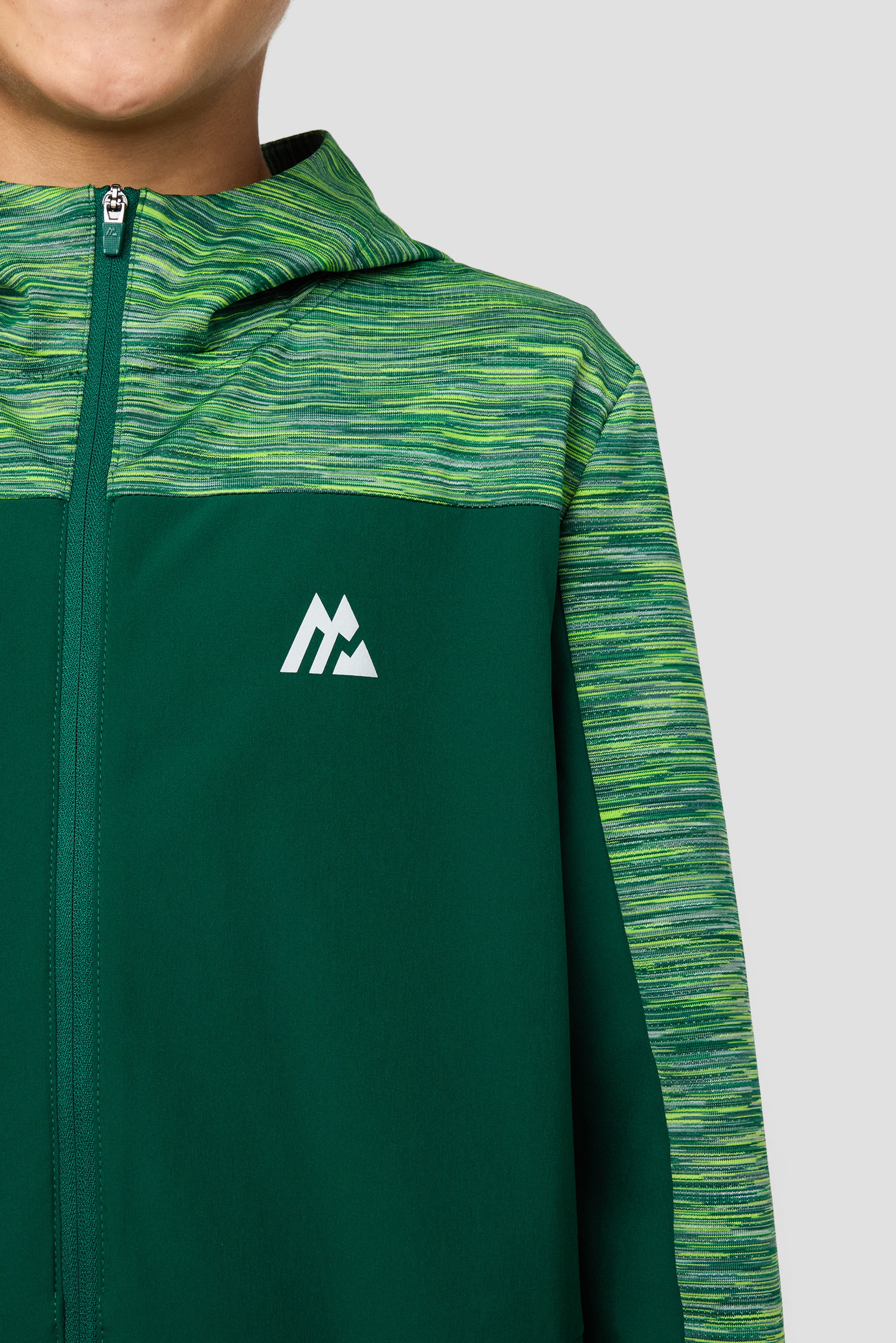 Boys Trail Windbreaker - Green Multi - Image 5