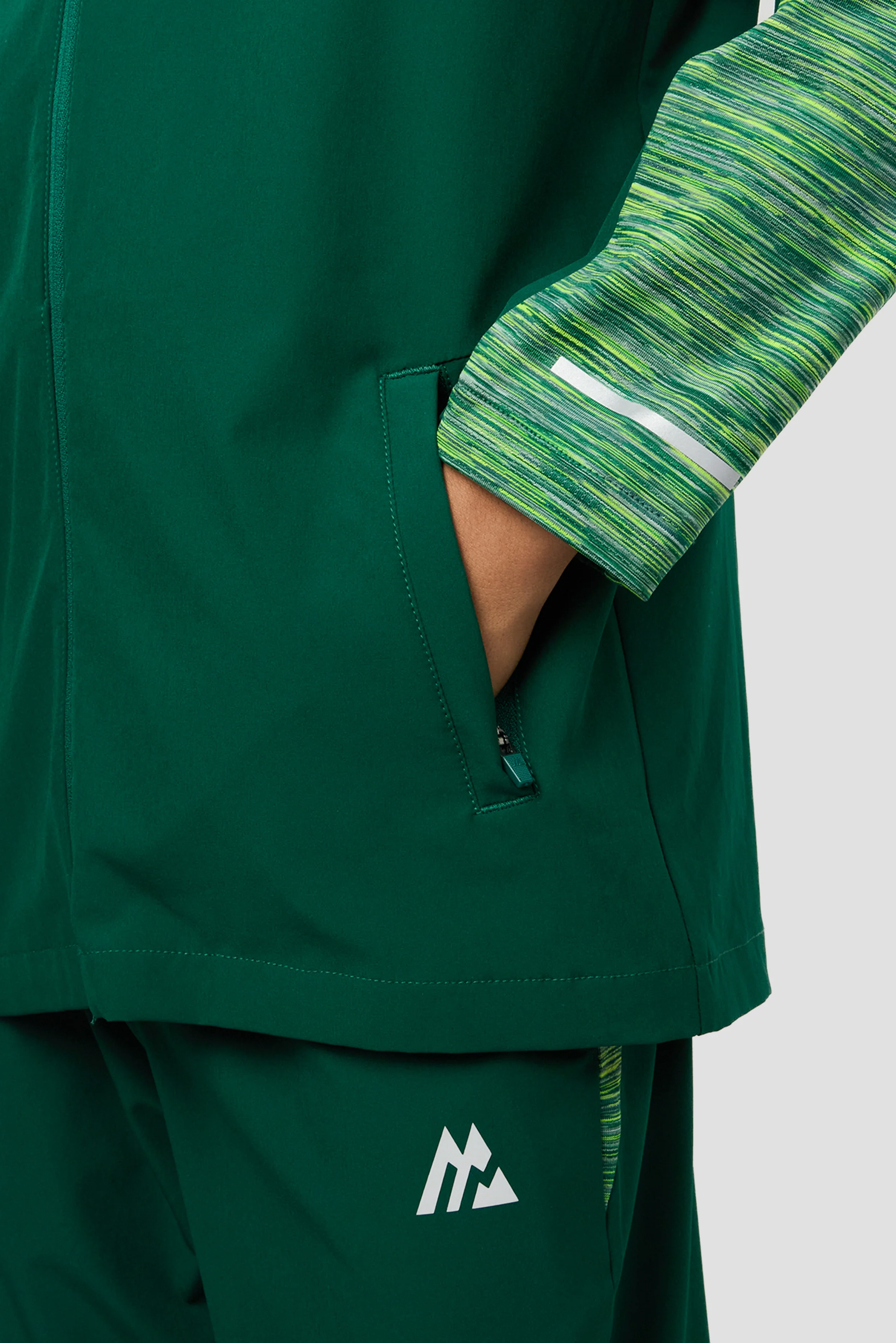 Boys Trail Windbreaker - Green Multi - Image 6