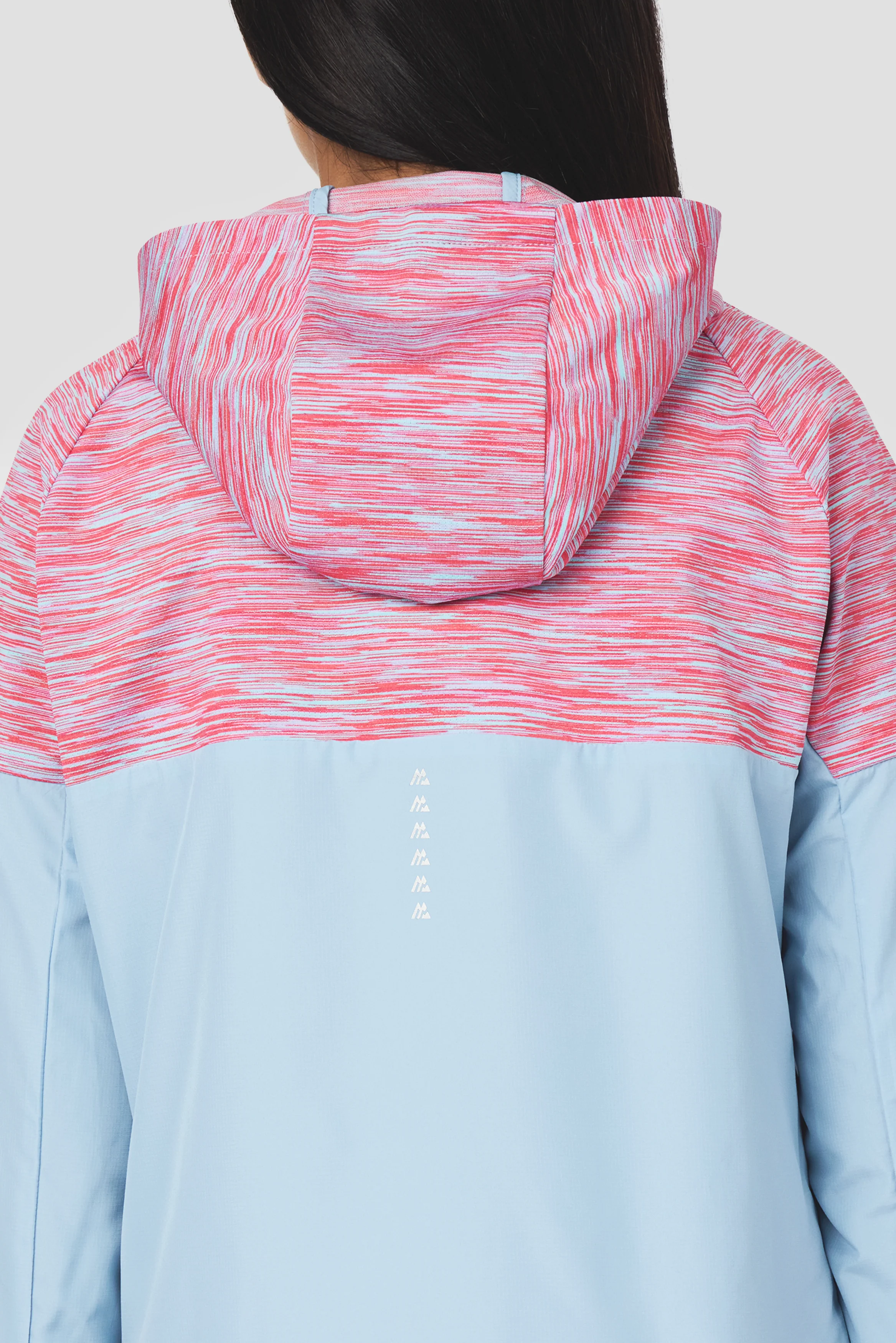 Girls Trail Windbreaker - Blue/Pink Multi - Image 5