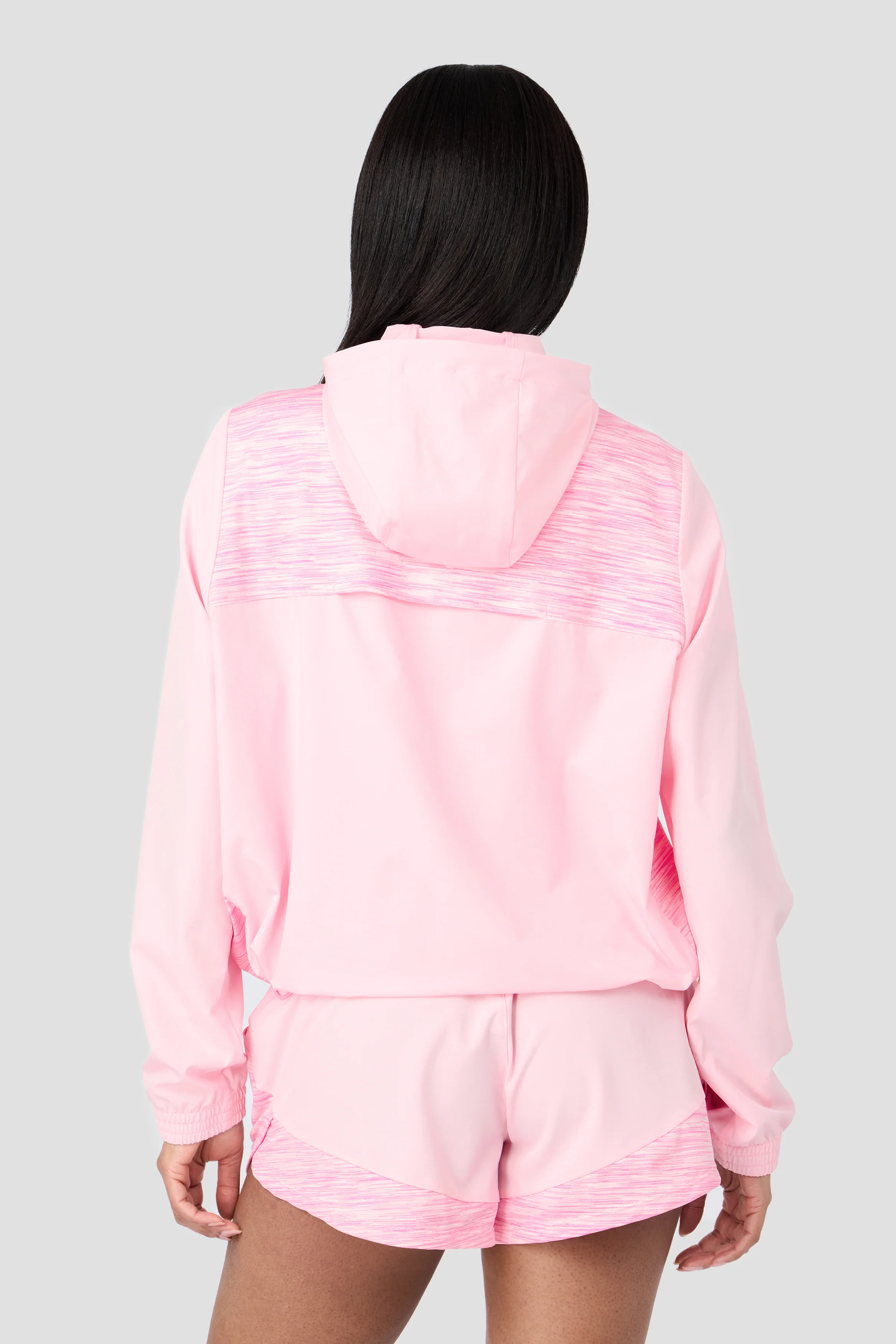 Women's Trail Windbreaker - Soft Pink Multi - Image 2
