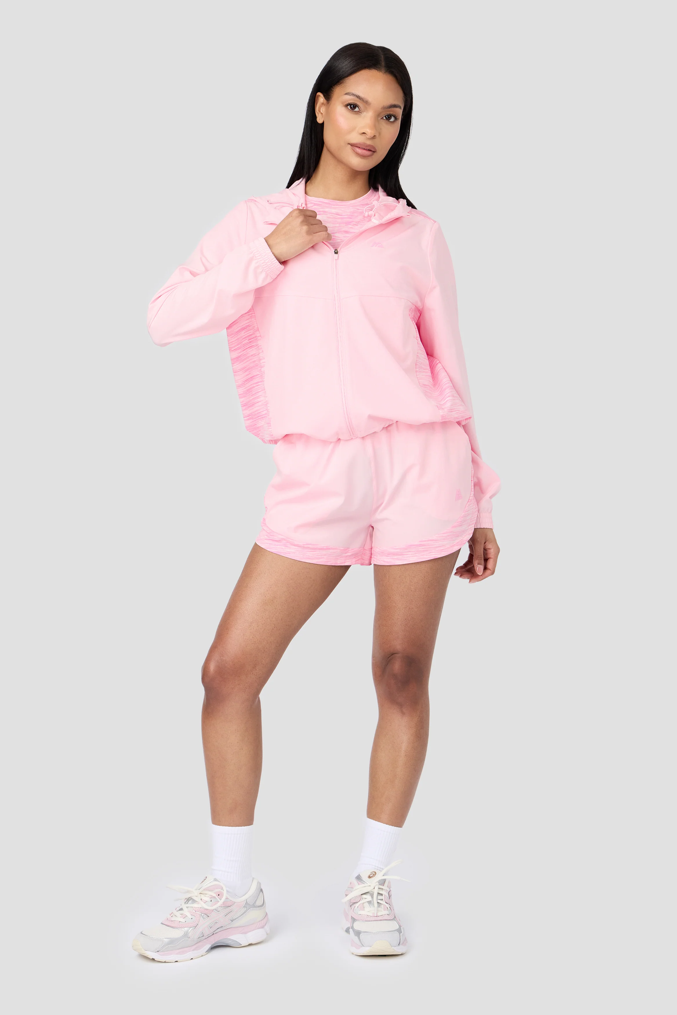 Women's Trail Windbreaker - Soft Pink Multi - Image 7