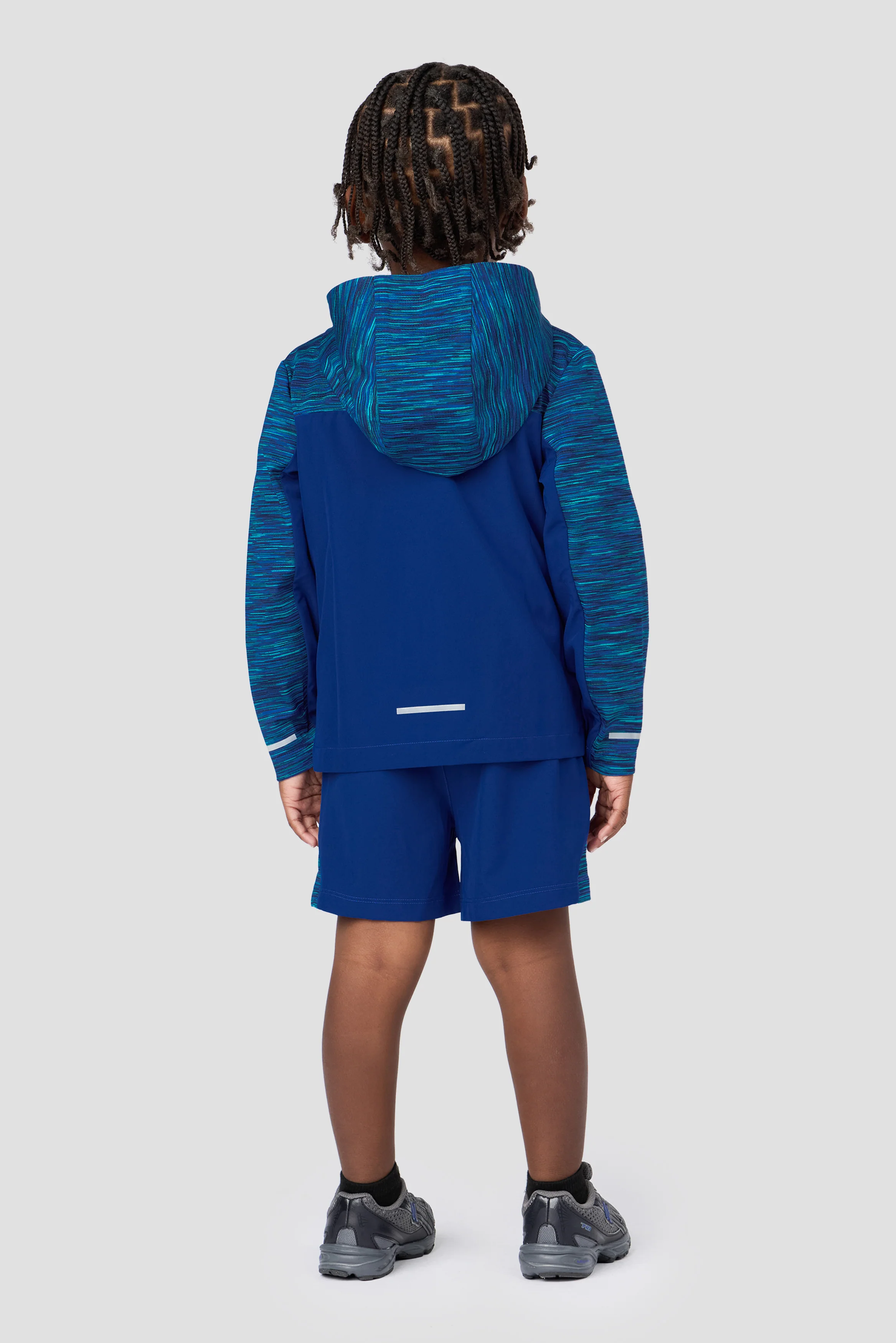 Infant Boys Trail Windbreaker - Blue/Navy Multi - Image 2
