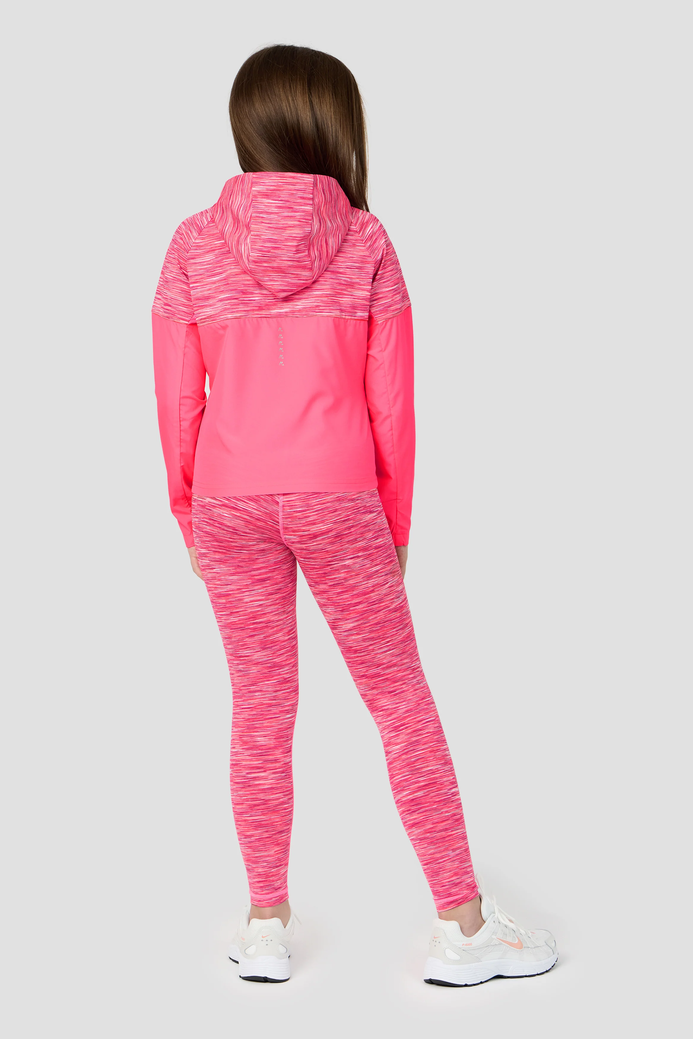 Girls Trail Windbreaker - Fuchsia/White - Image 4