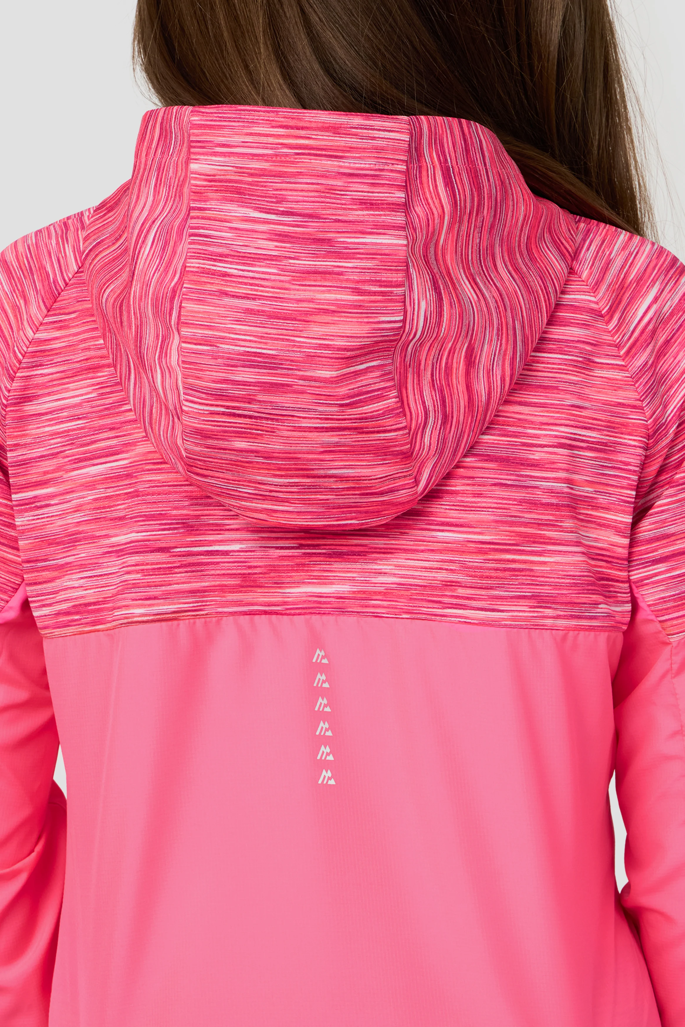 Girls Trail Windbreaker - Fuchsia/White - Image 6