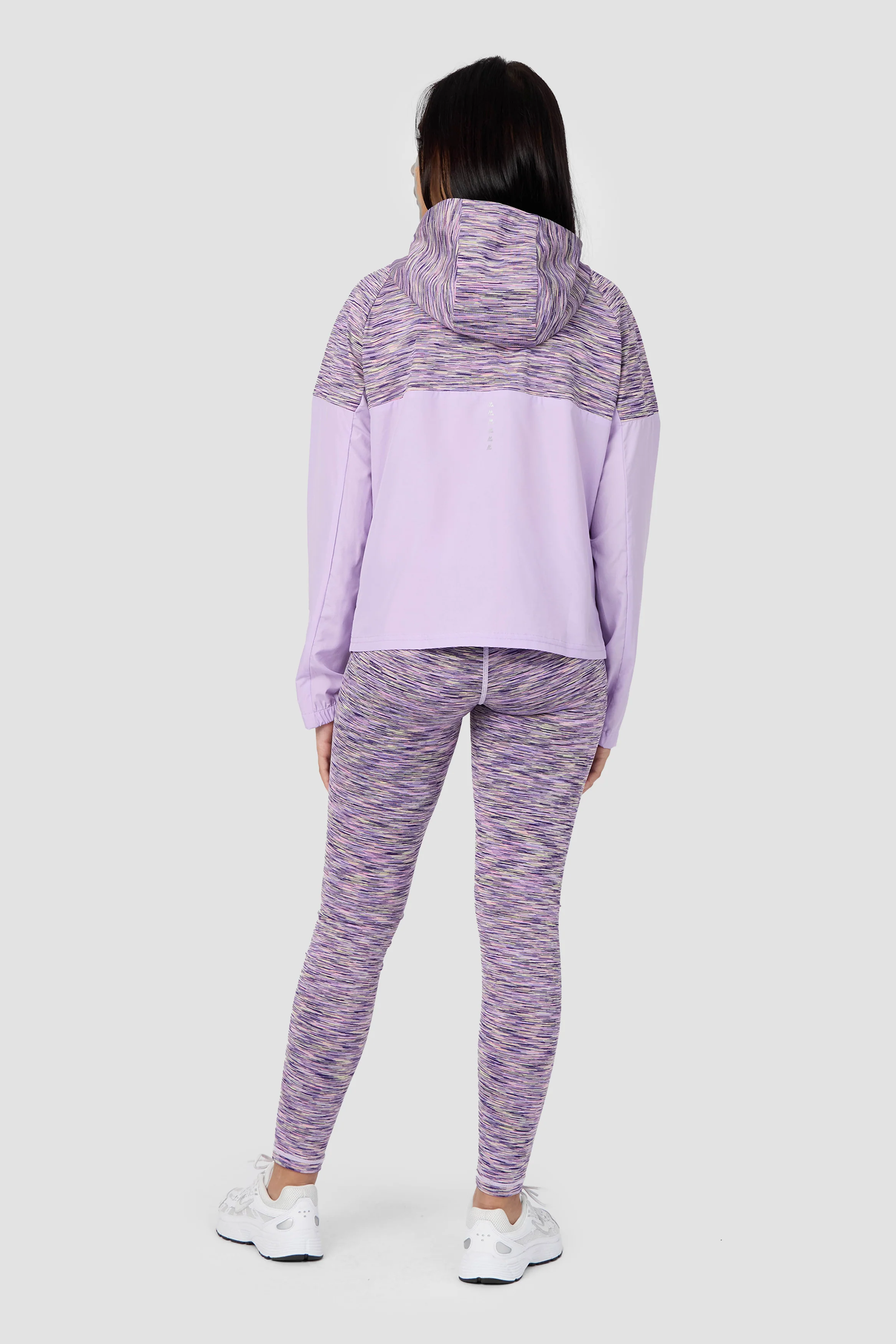 Girls Trail Windbreaker - Purple/Citrus - Image 4