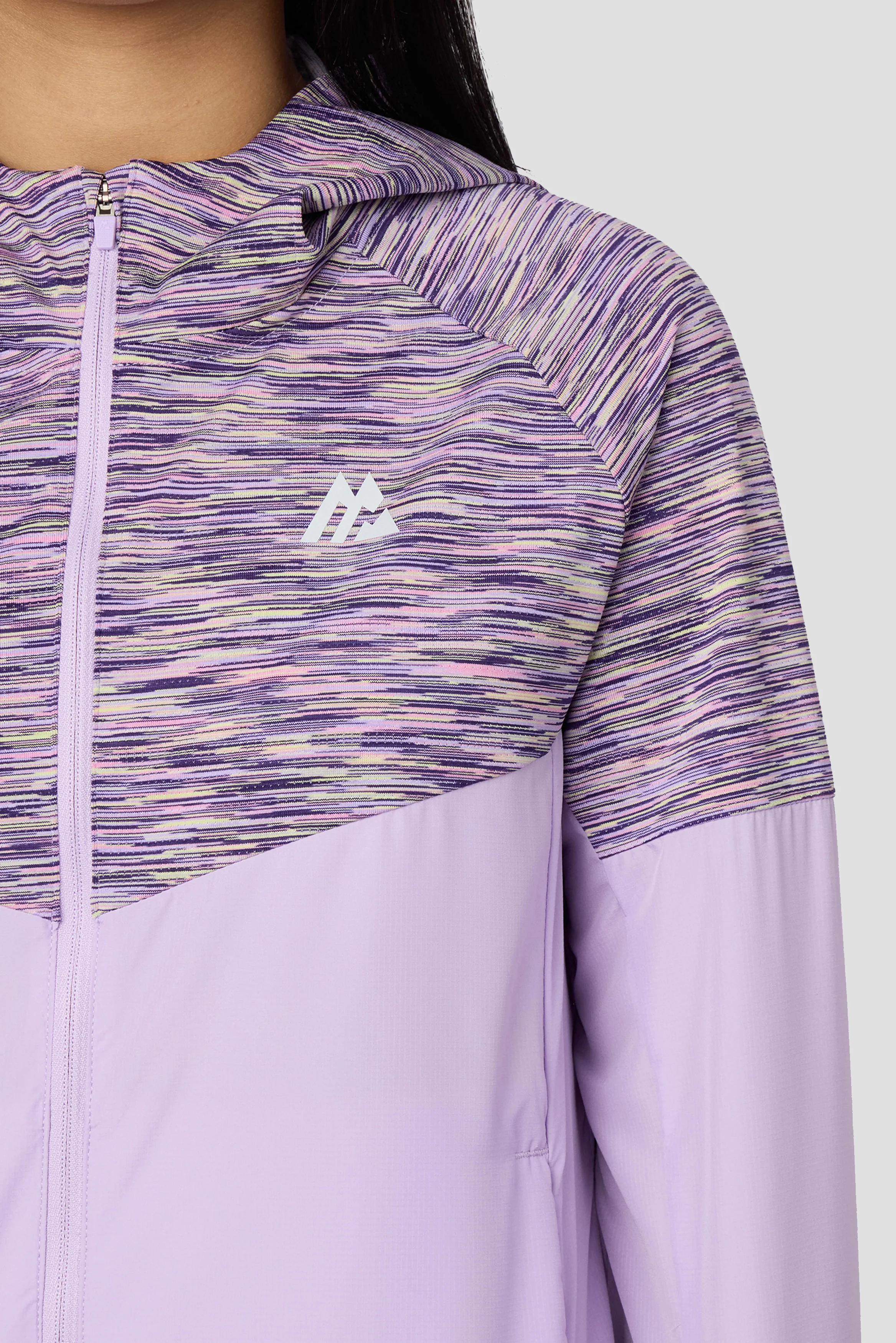 Girls Trail Windbreaker - Purple/Citrus - Image 5