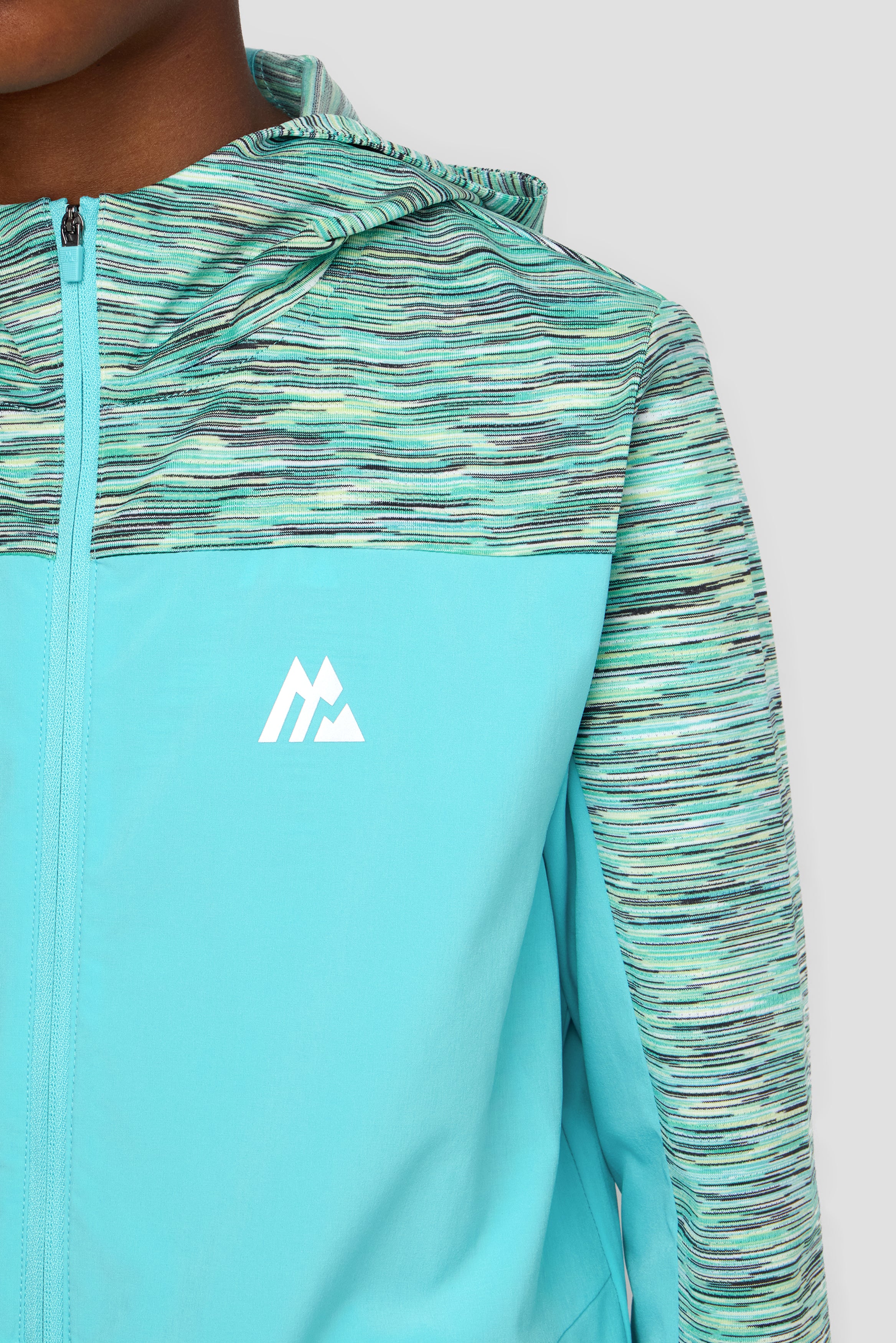 Boys Trail Windbreaker - Blue/Teal/Green - Image 5