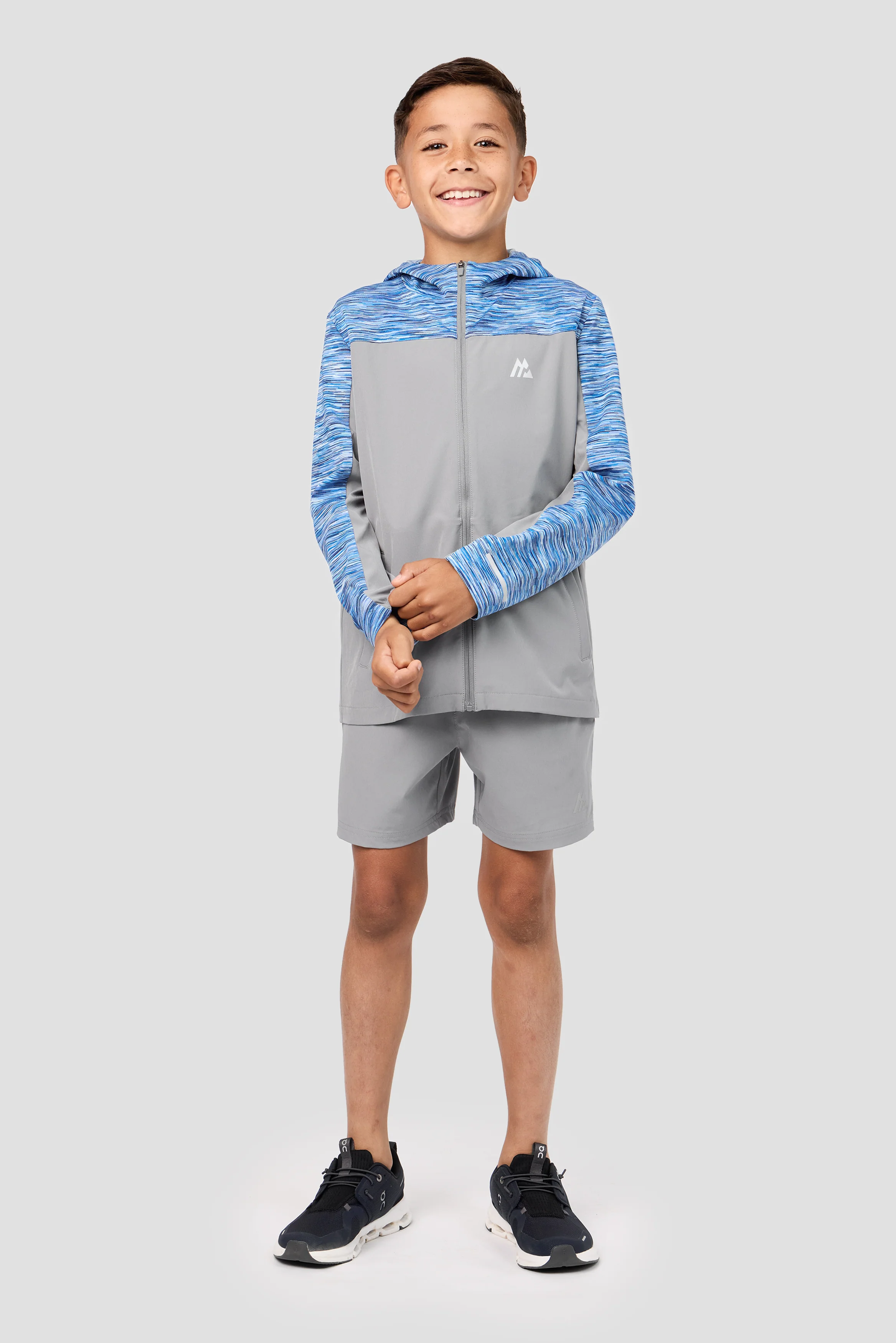 Boys Trail Windbreaker - Blue/White - Image 3