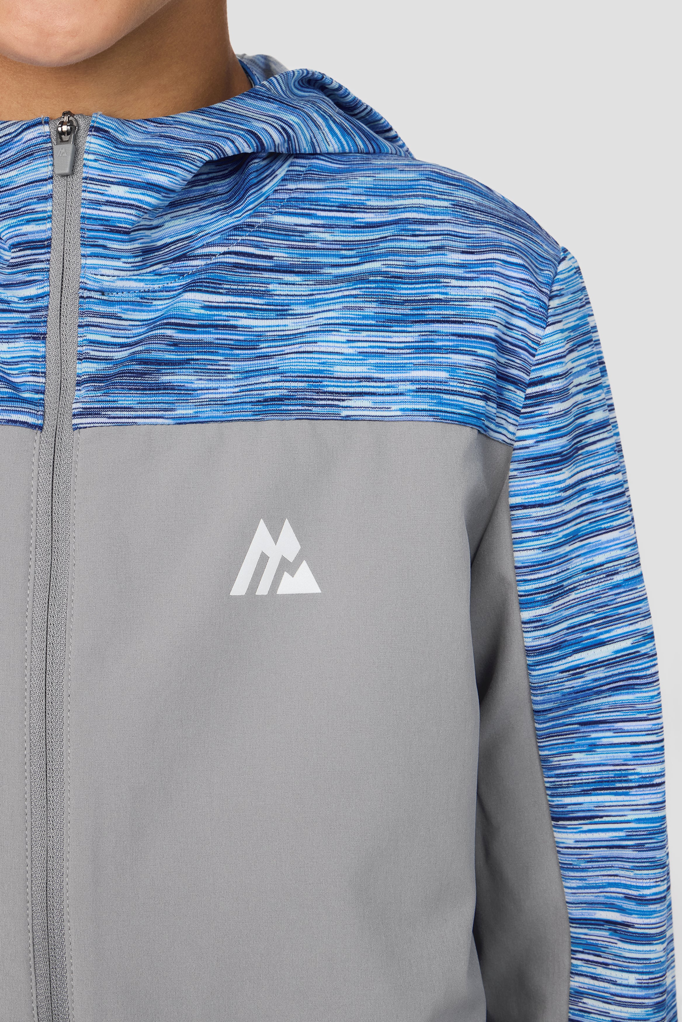 Boys Trail Windbreaker - Blue/White - Image 6