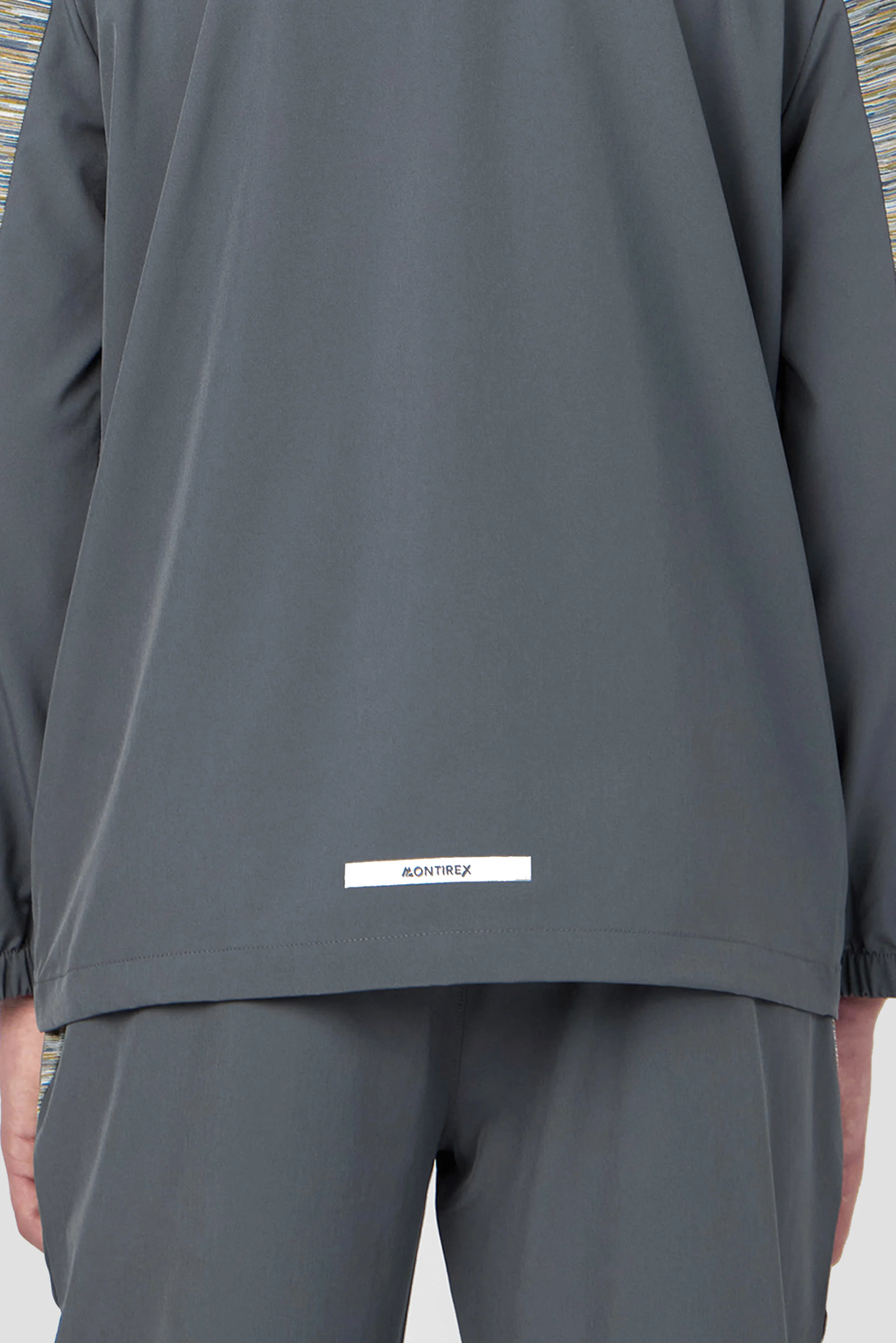 Boys Trail Windbreaker - Grey/Blue/Orange - Image 6