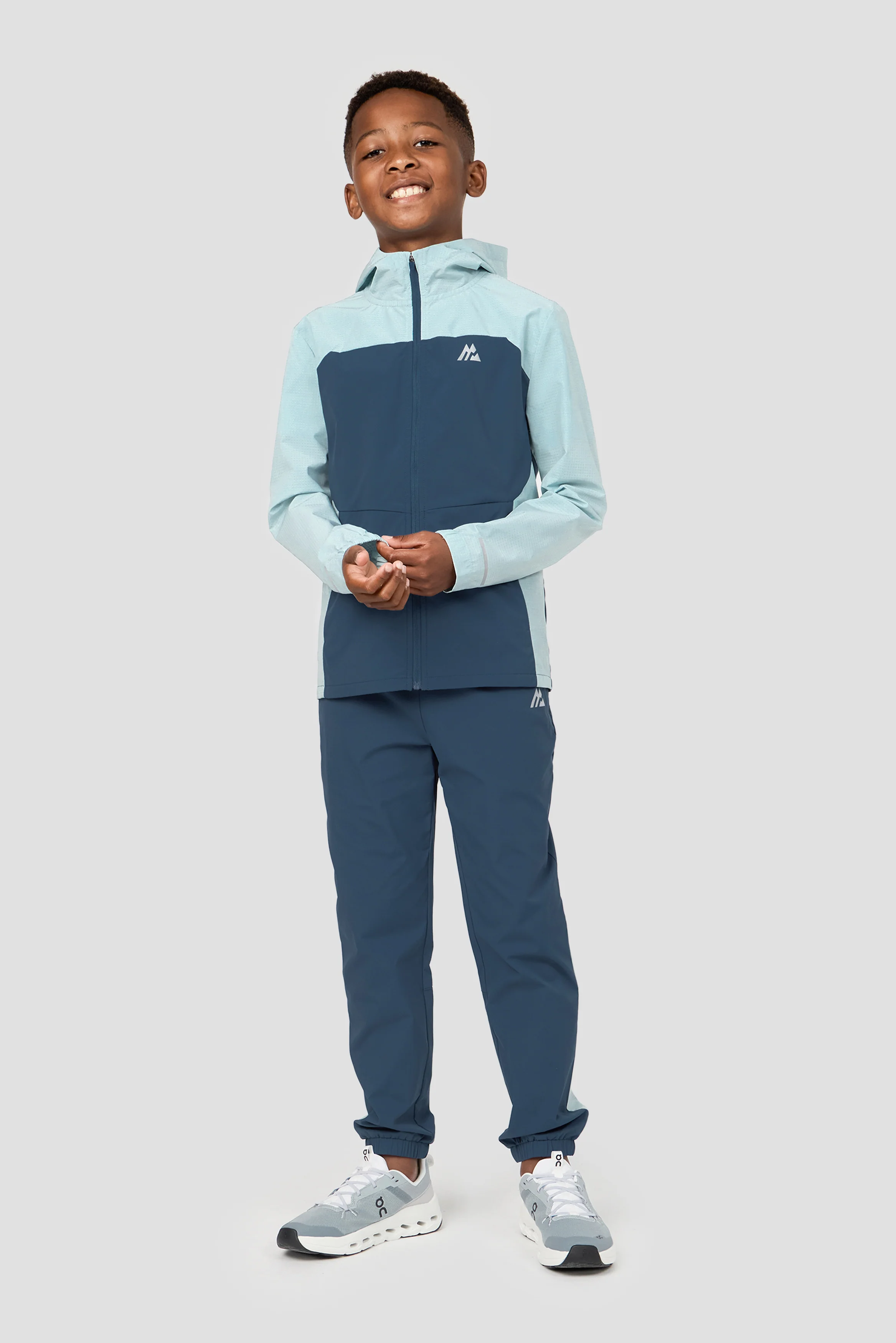 Boys Trek Tech Jacket - Dawn/Naval - Image 3