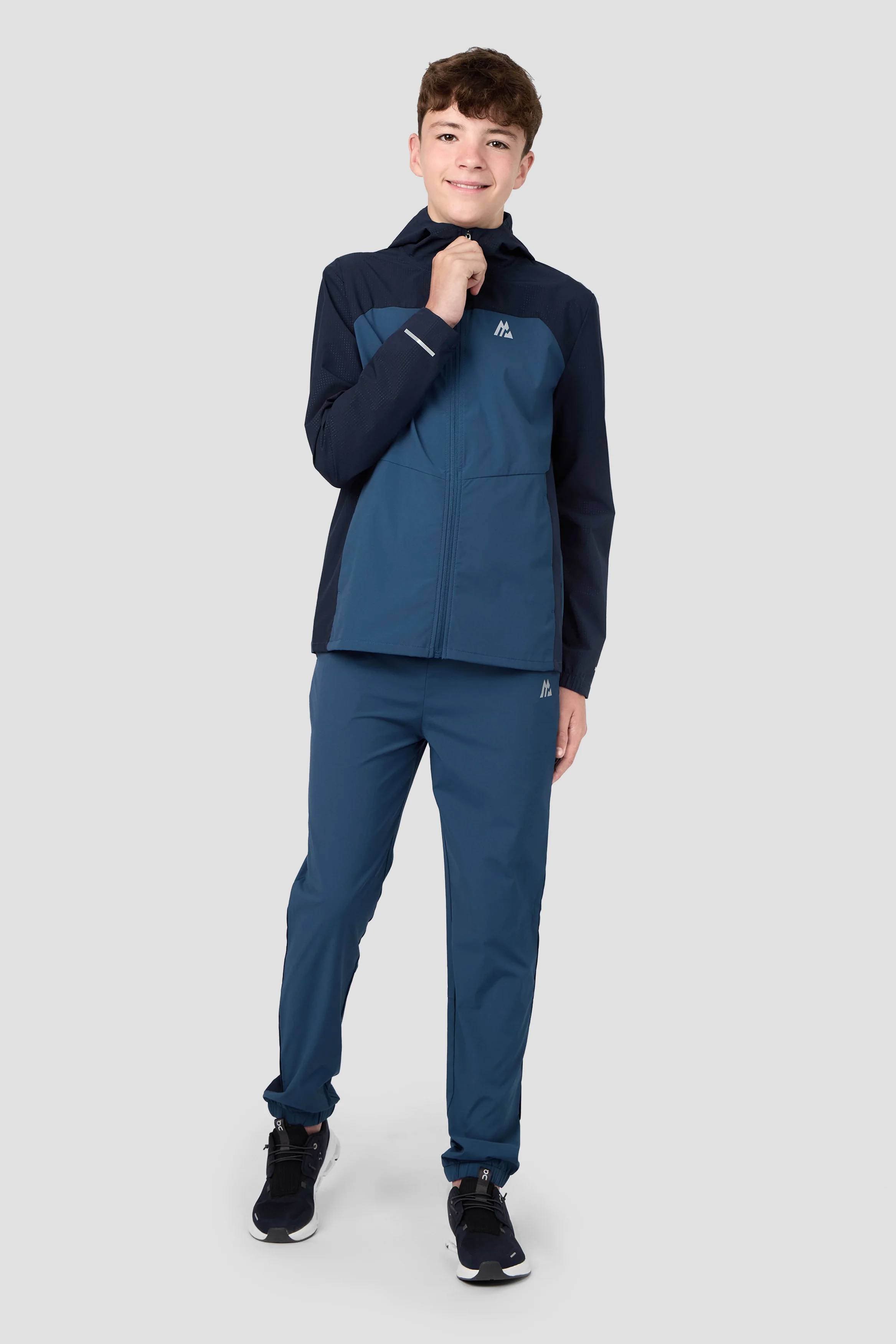 Boys Trek Tech Jacket - Midnight Blue/Naval - Image 3