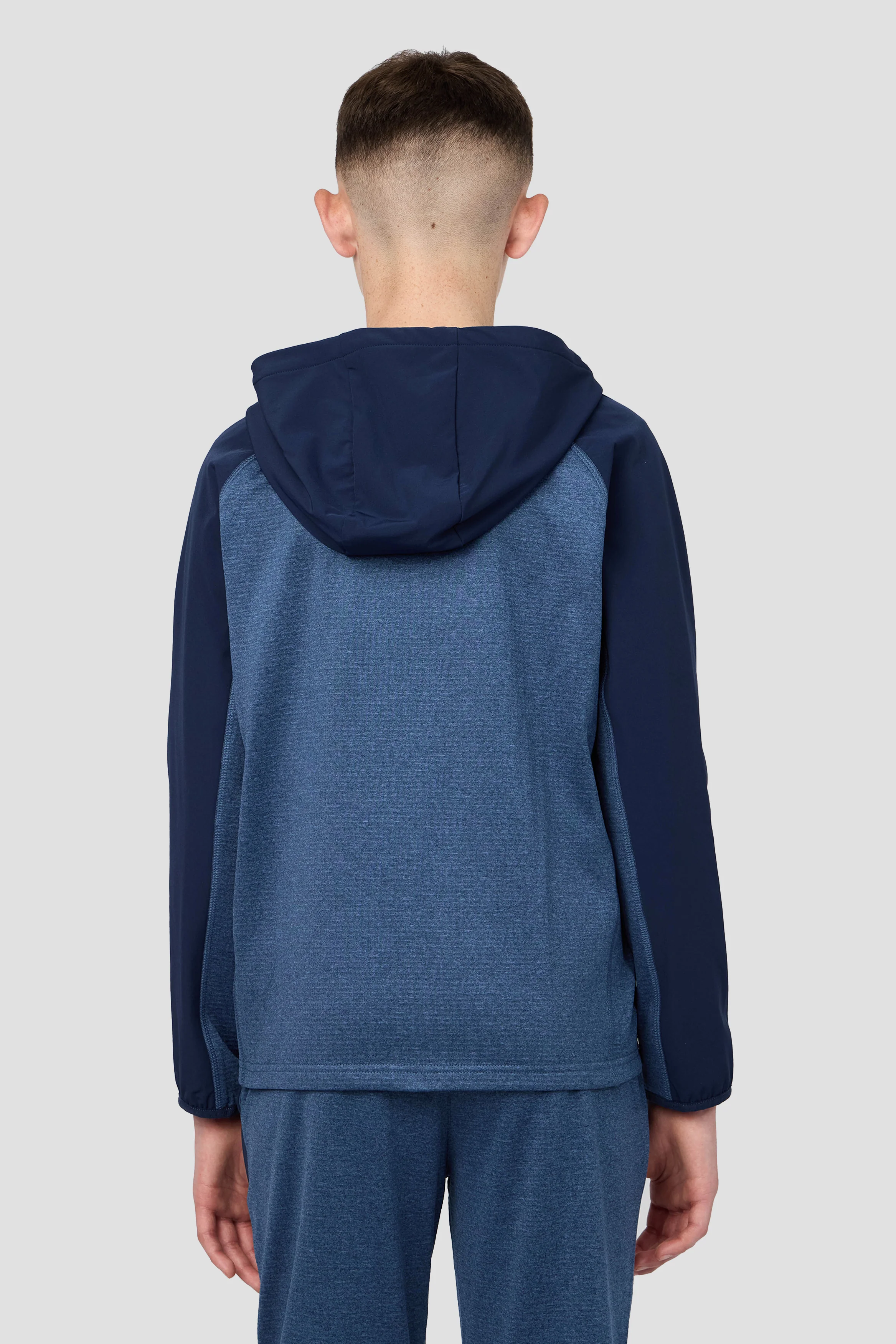 Boys Valen Hood - Midnight Blue/Naval Marl - Image 2