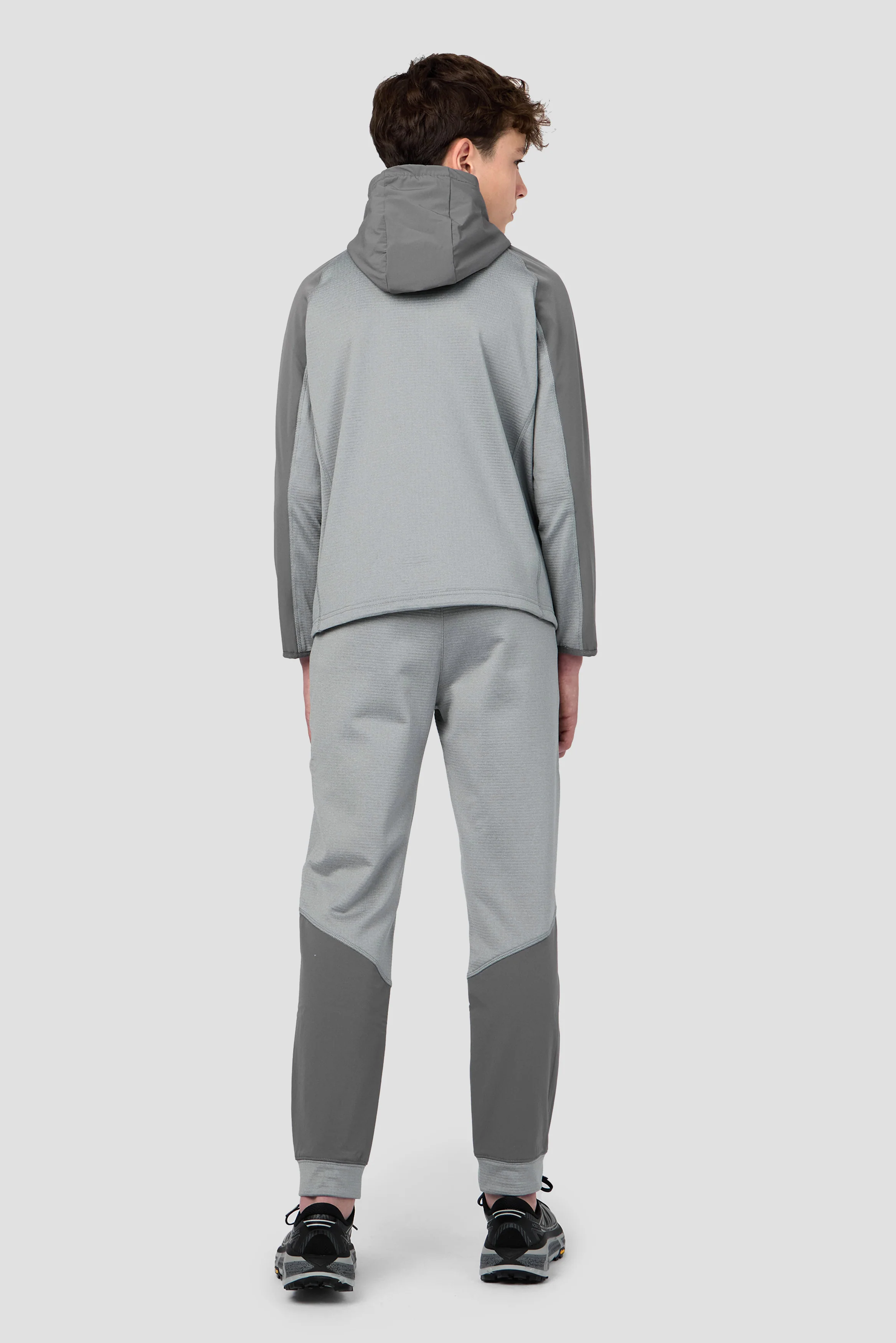Boys Valen Jogger - Platinum Grey Marl/Cement Grey - Image 6