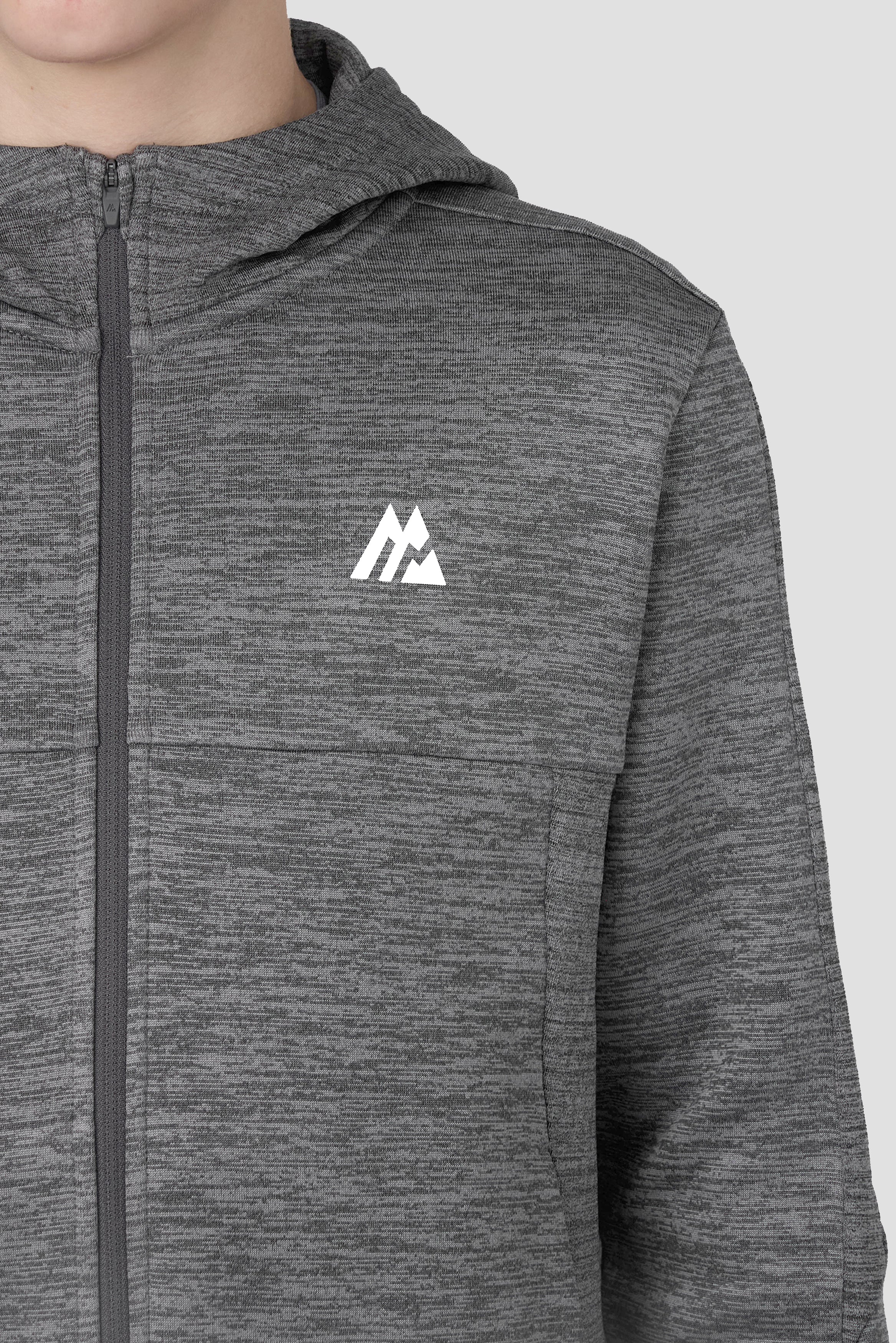 Boys Vantage Hood - Asphalt/Cement Grey - Image 3
