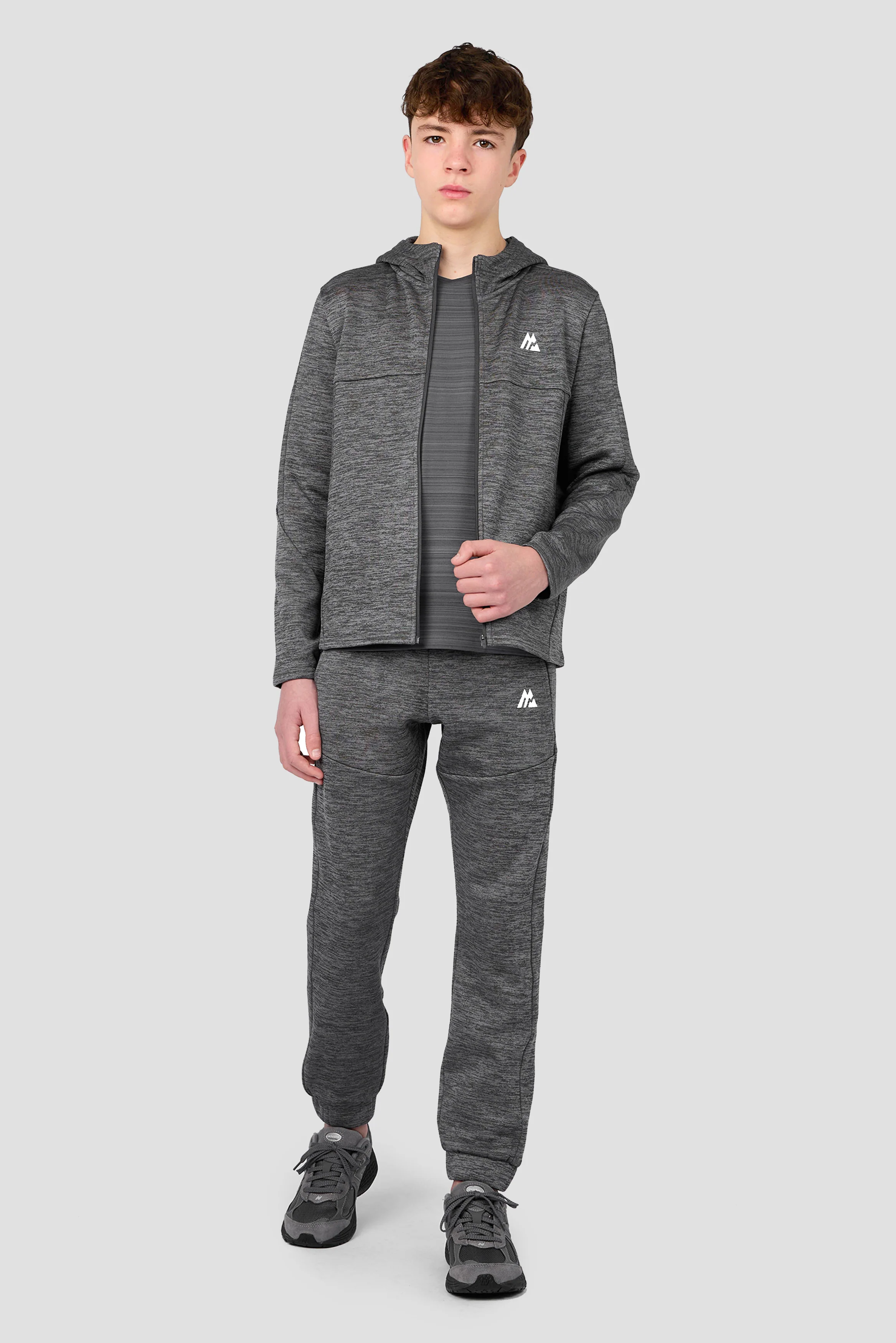 Boys Vantage Hood - Asphalt/Cement Grey - Image 6