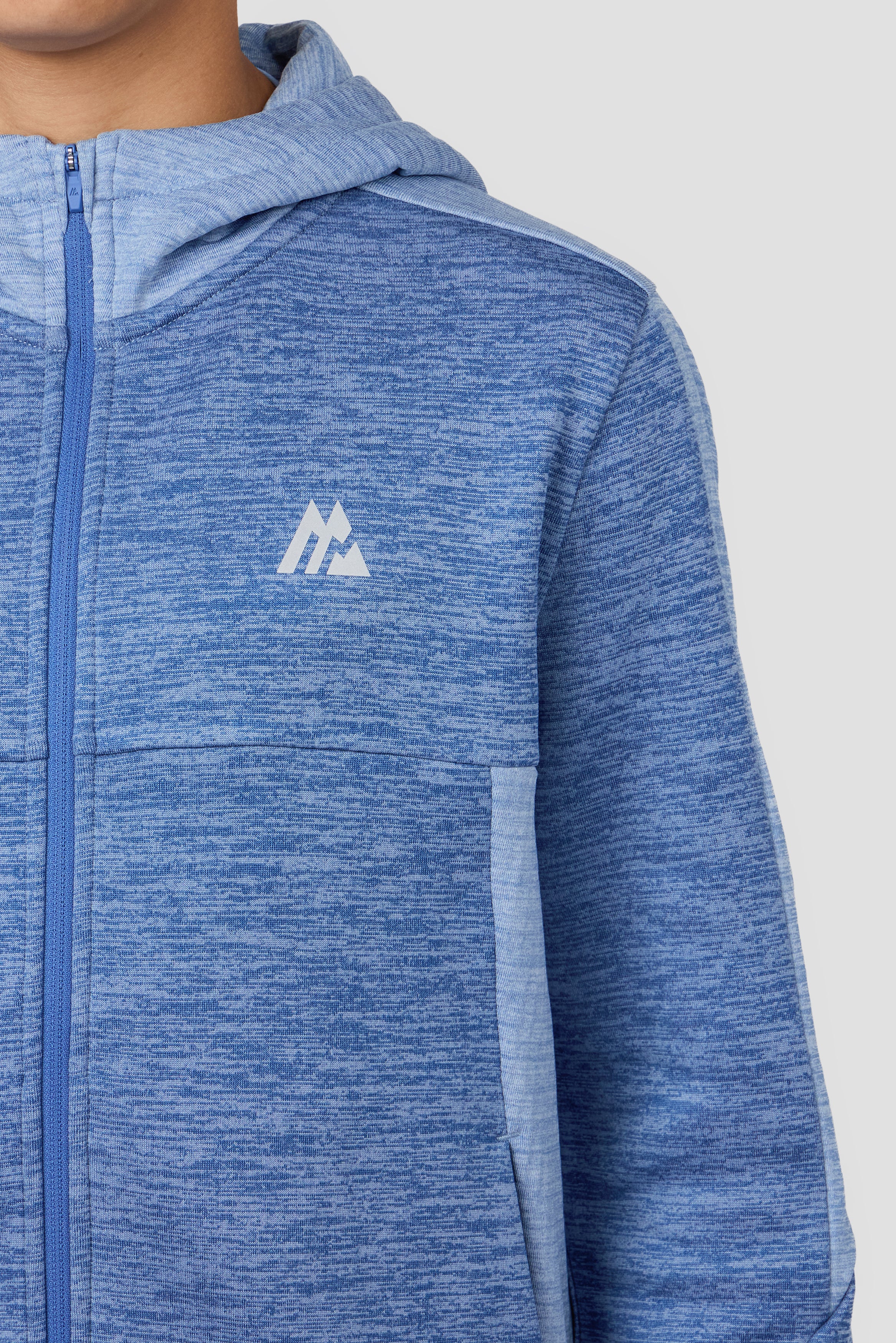 Boys Vantage Hood - Charcoal Blue/Cloudy Blue - Image 3