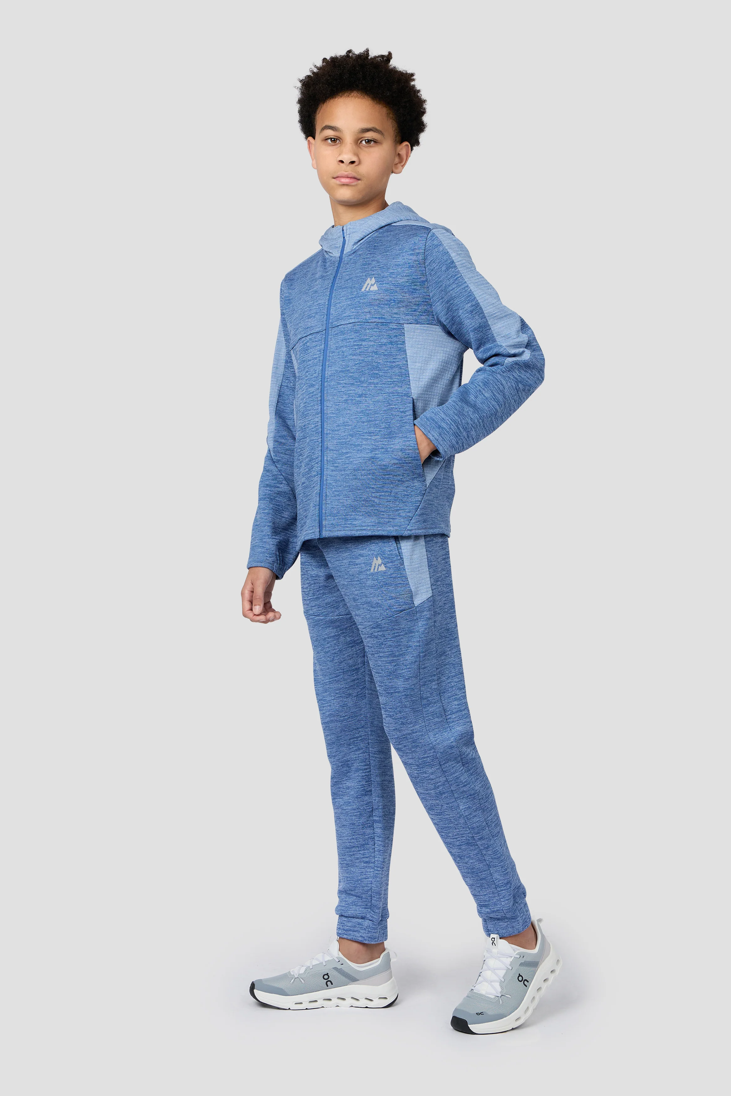Boys Vantage Jogger - Charcoal Blue/Cloudy Blue - Image 3
