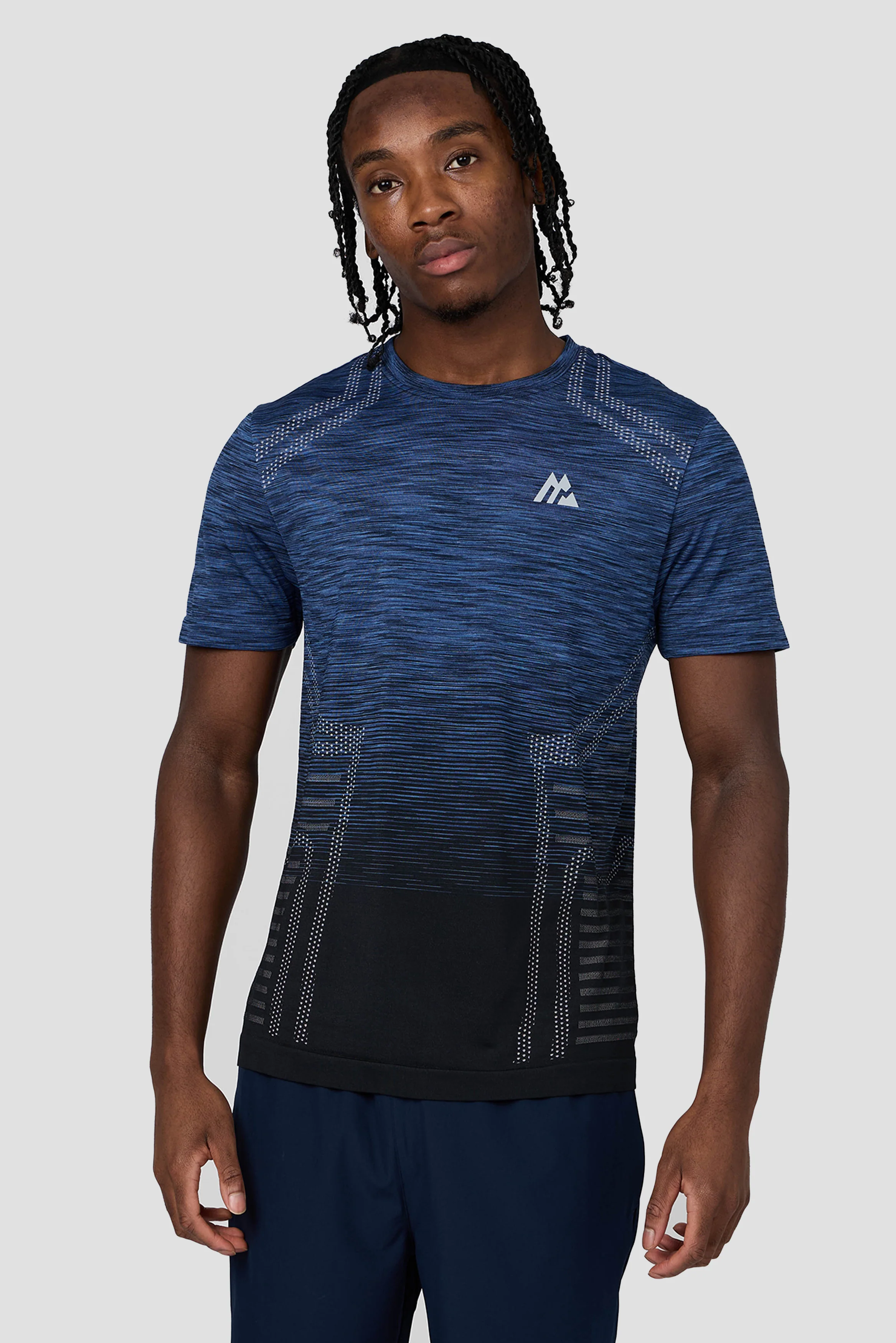 Vector Seamless T-Shirt - Charcoal Blue/Navy