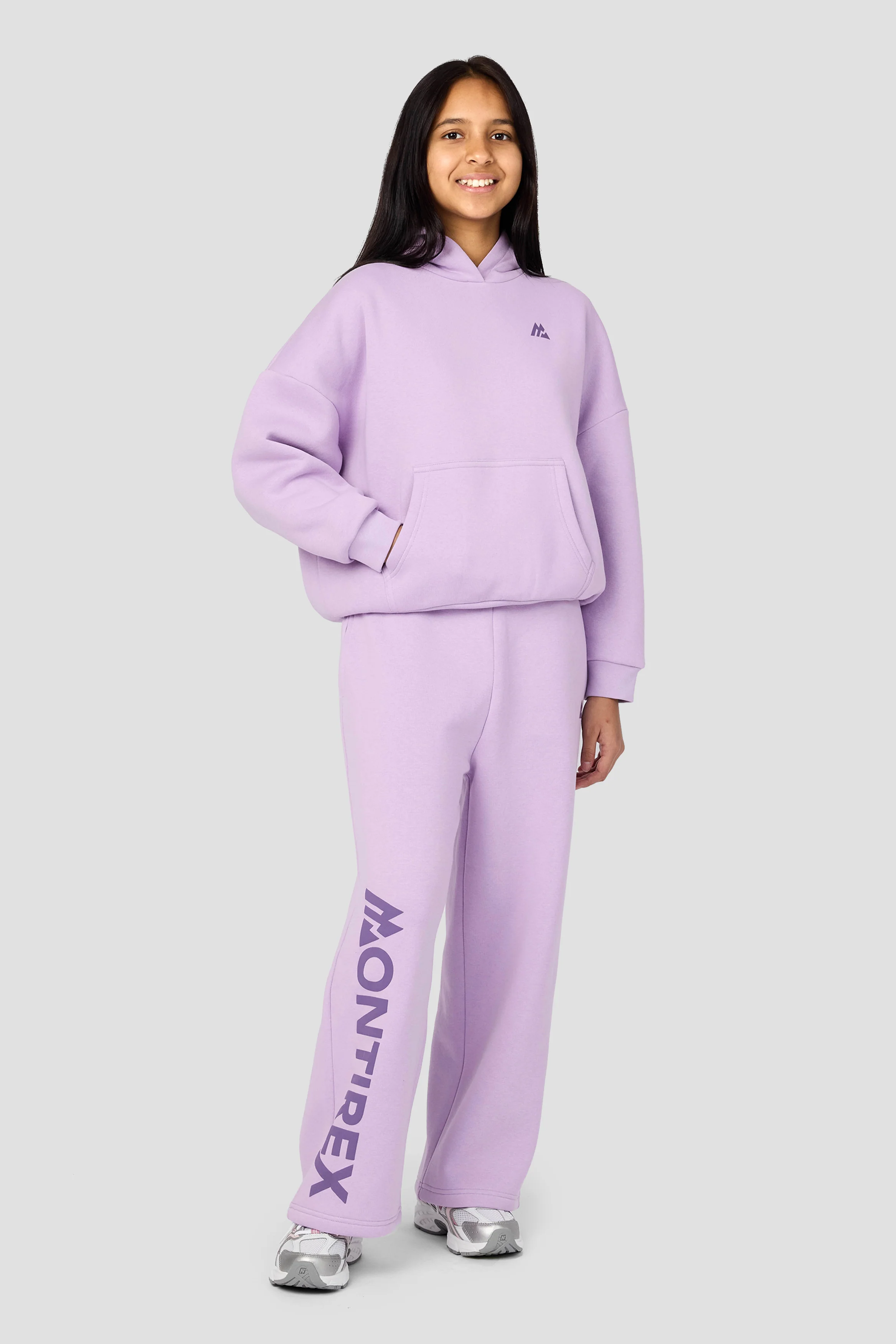Girls Vibe Wide Leg Jogger - Parma - Image 5