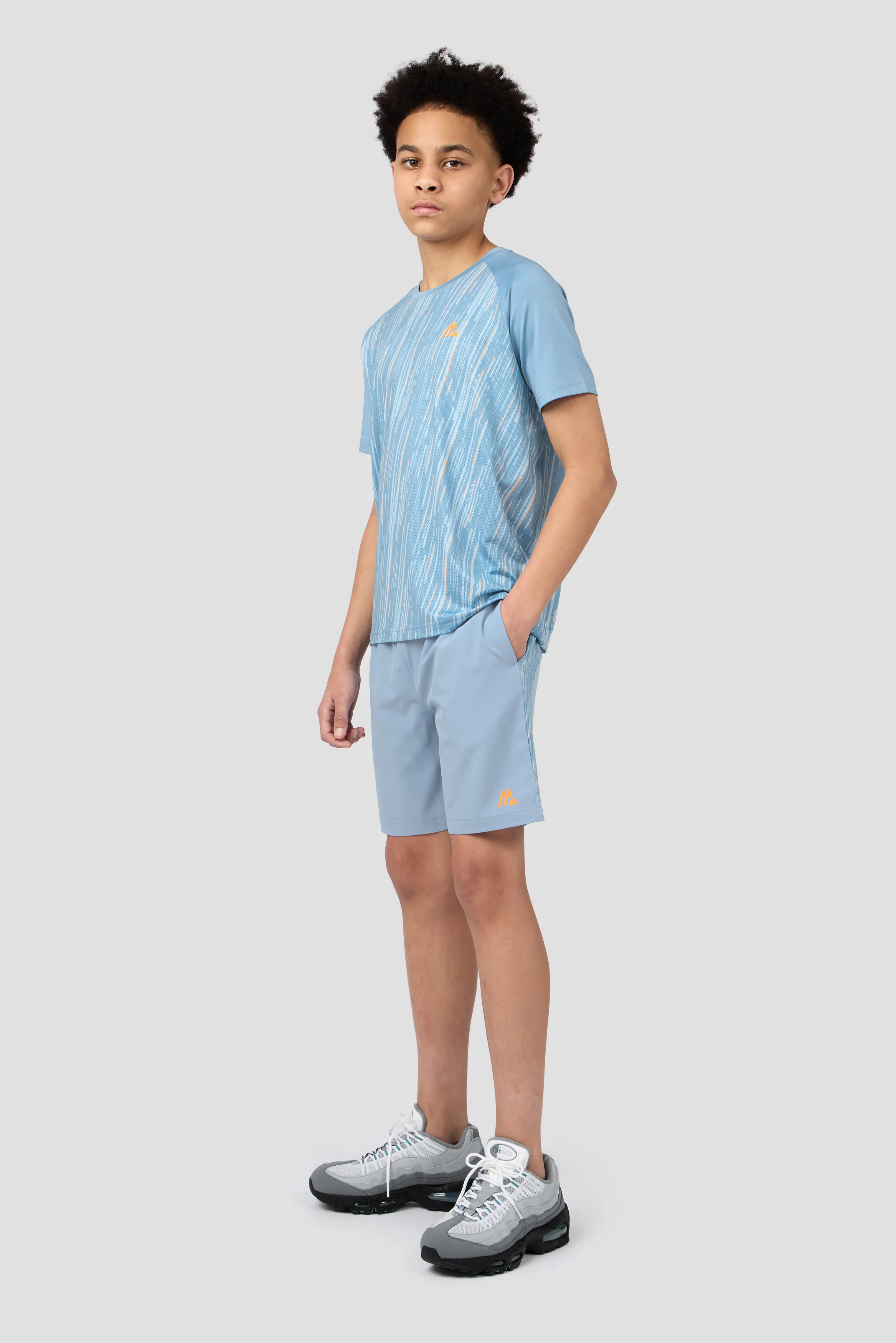 Boys Vigour Short - Cloudy Blue/Summer Mist - Image 3