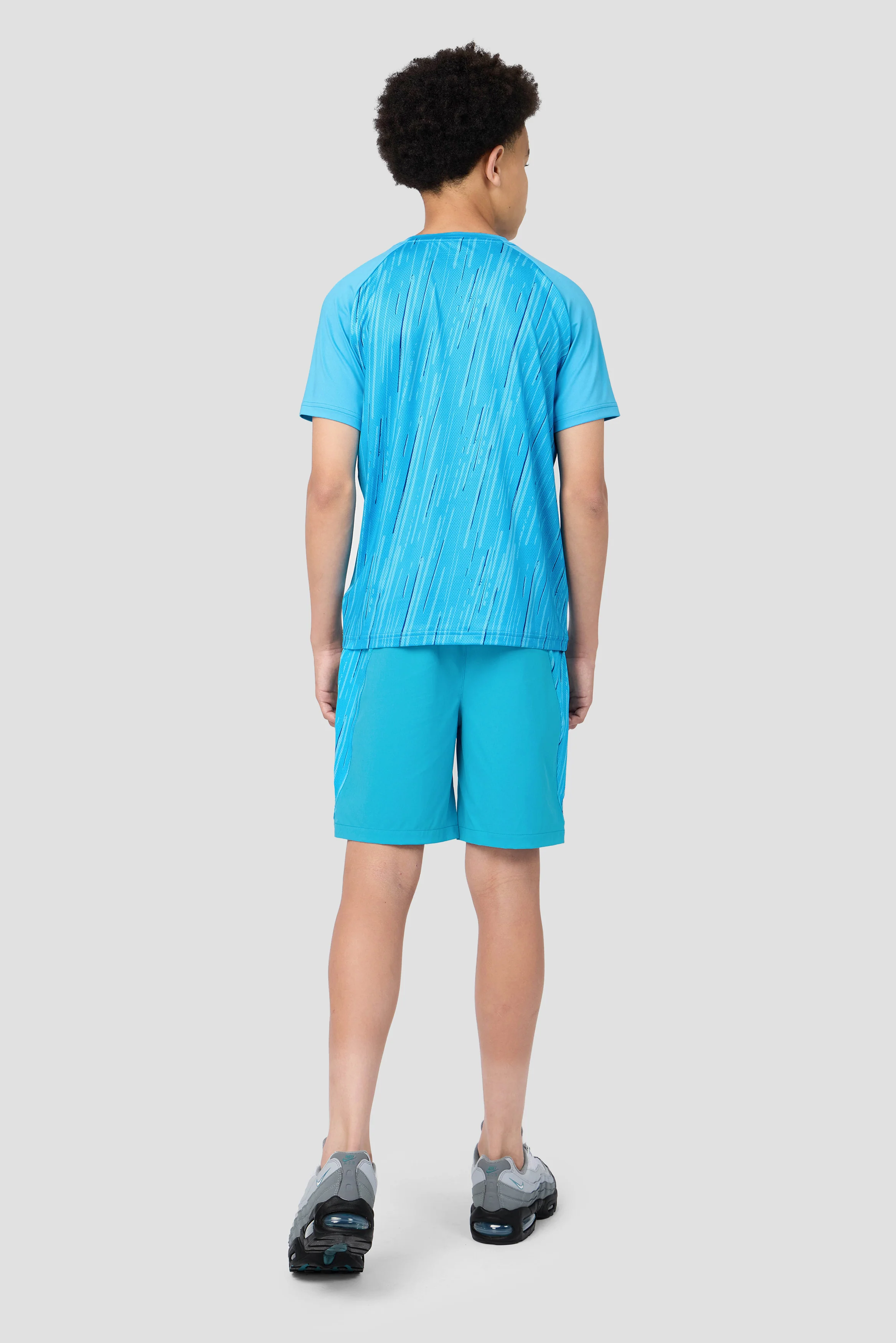 Boys Vigour Short - Maya Blue/Neon Sky - Image 4