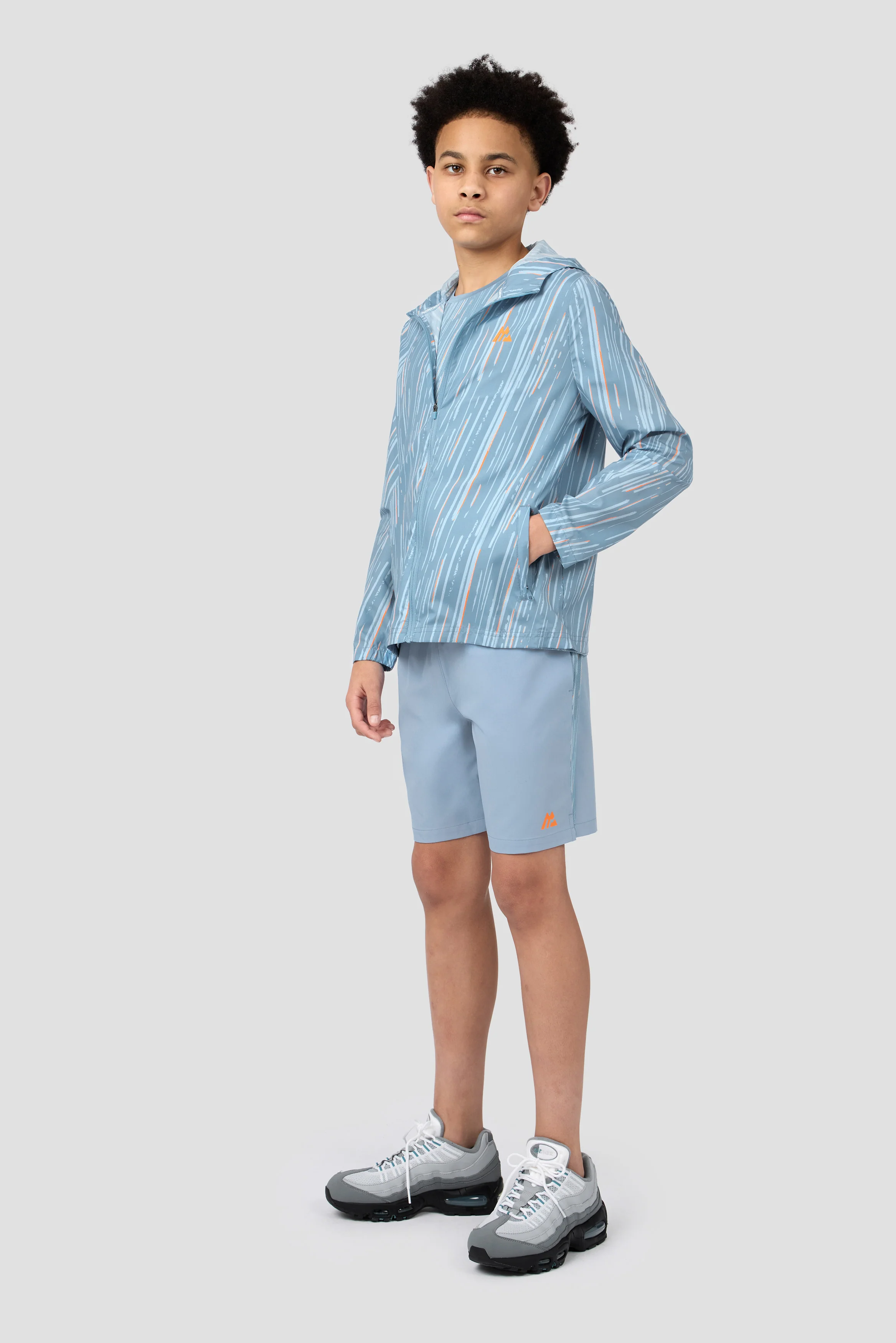 Boys Vigour T-Shirt - Cloudy Blue/Summer Mist - Image 4