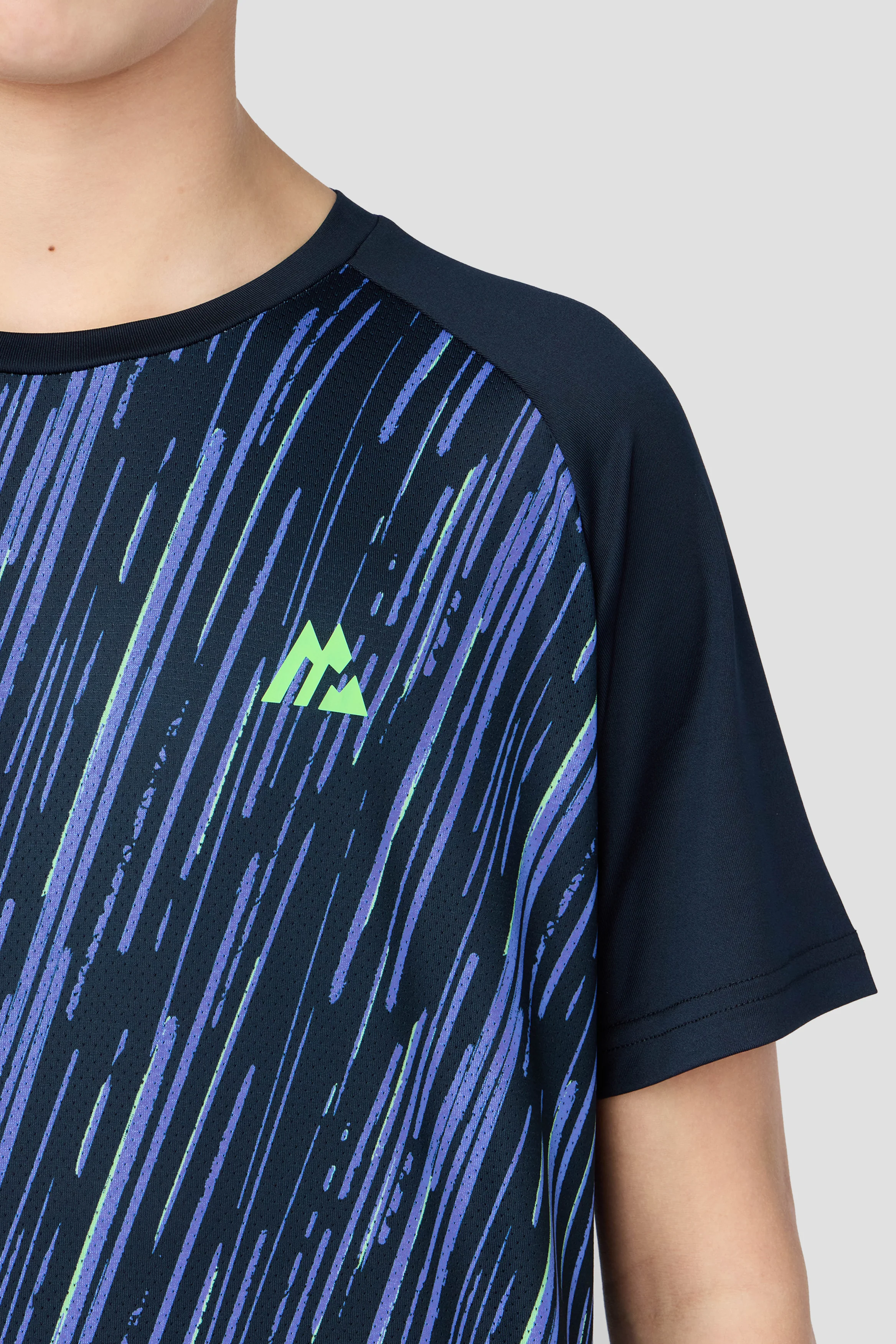 Boys Vigour T-Shirt - Midnight Blue/Ultraviolet - Image 3