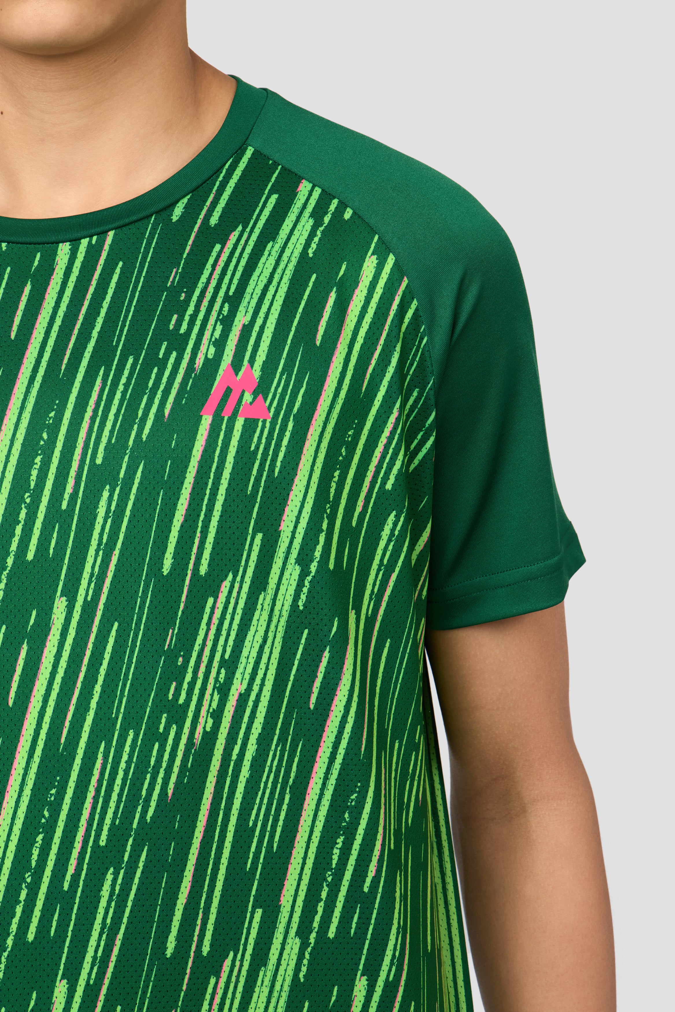 Boys Vigour T-Shirt - Spruce Green/Chameleon - Image 3